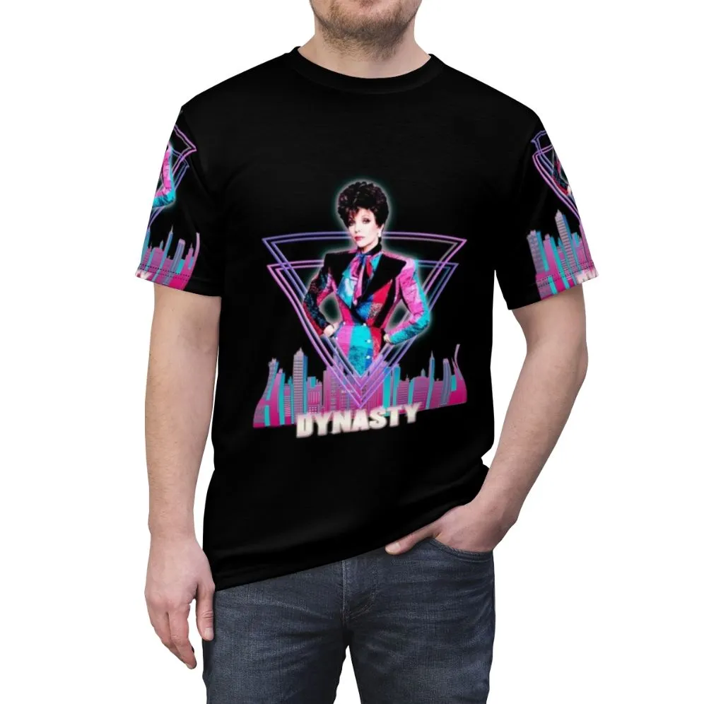 Alexis Inspired Geometric AOP T-Shirt | TV Series Merchandise