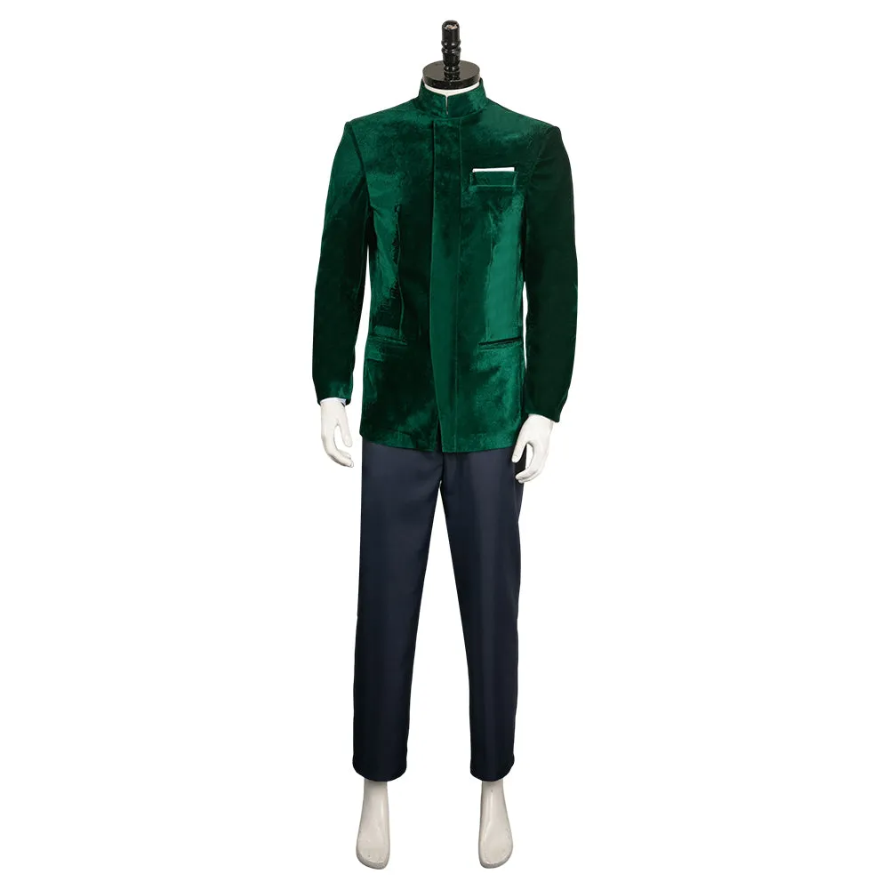 Argylle 2024 Argylle Green Secret Service Set Party Carnival Halloween Cosplay Costume