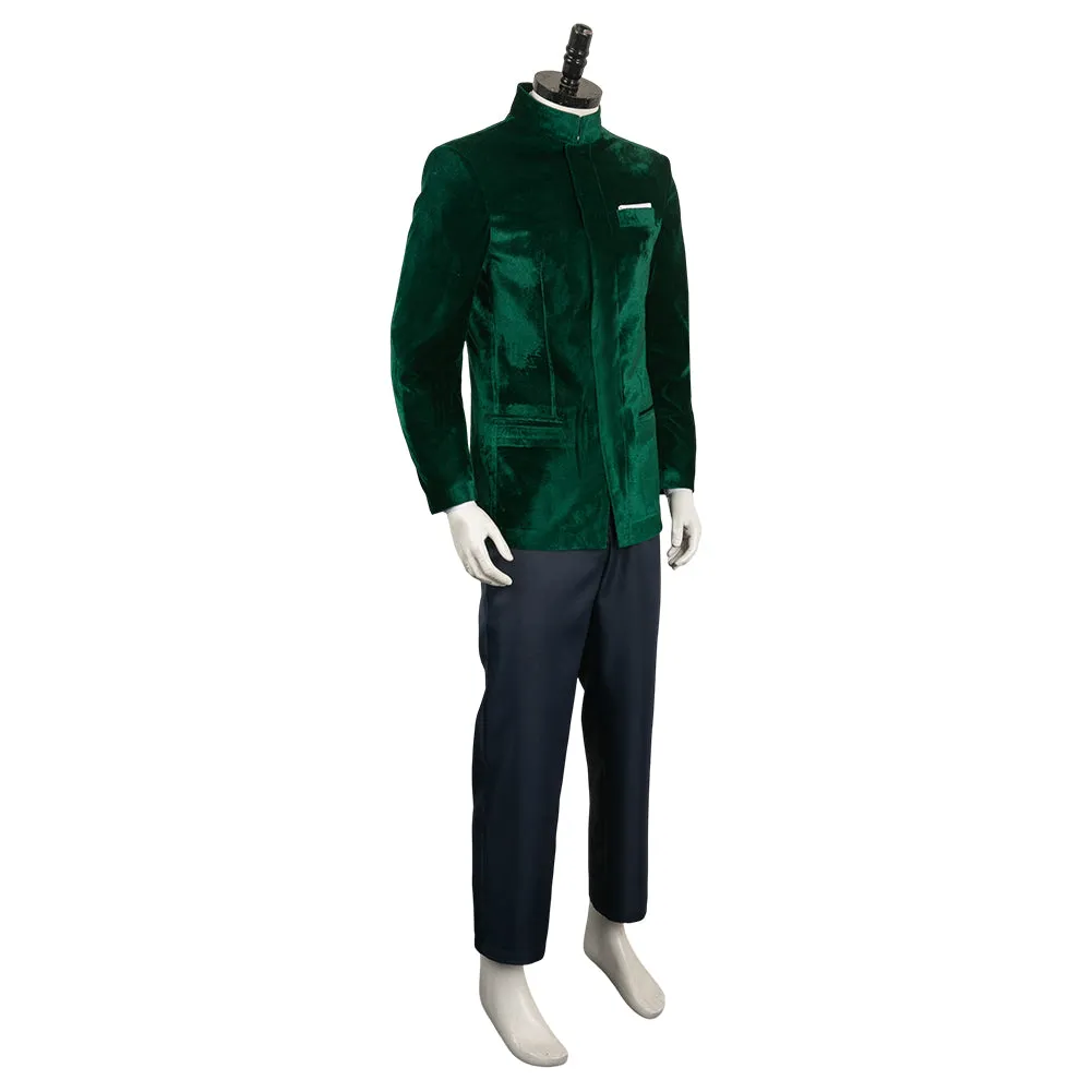 Argylle 2024 Argylle Green Secret Service Set Party Carnival Halloween Cosplay Costume
