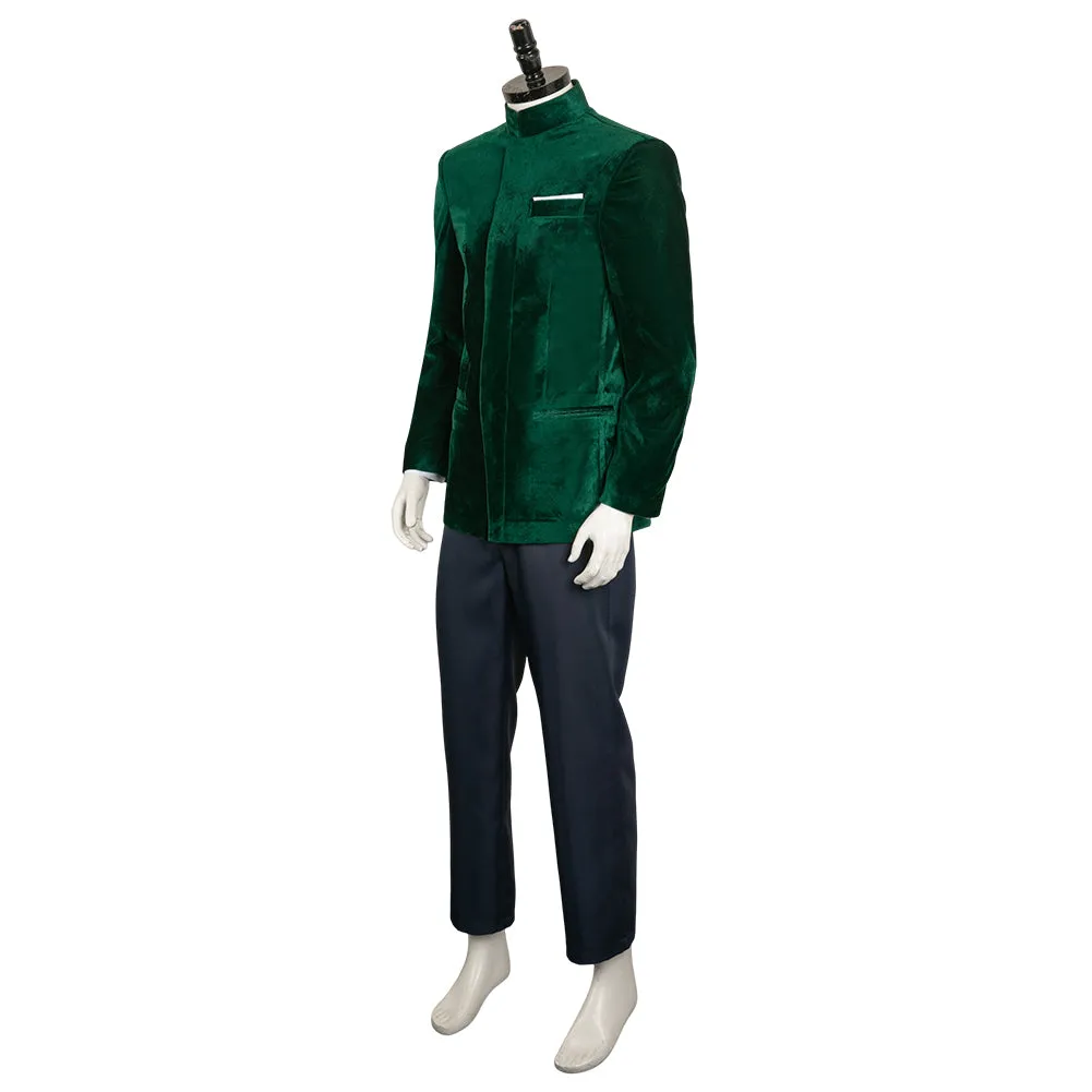 Argylle 2024 Argylle Green Secret Service Set Party Carnival Halloween Cosplay Costume