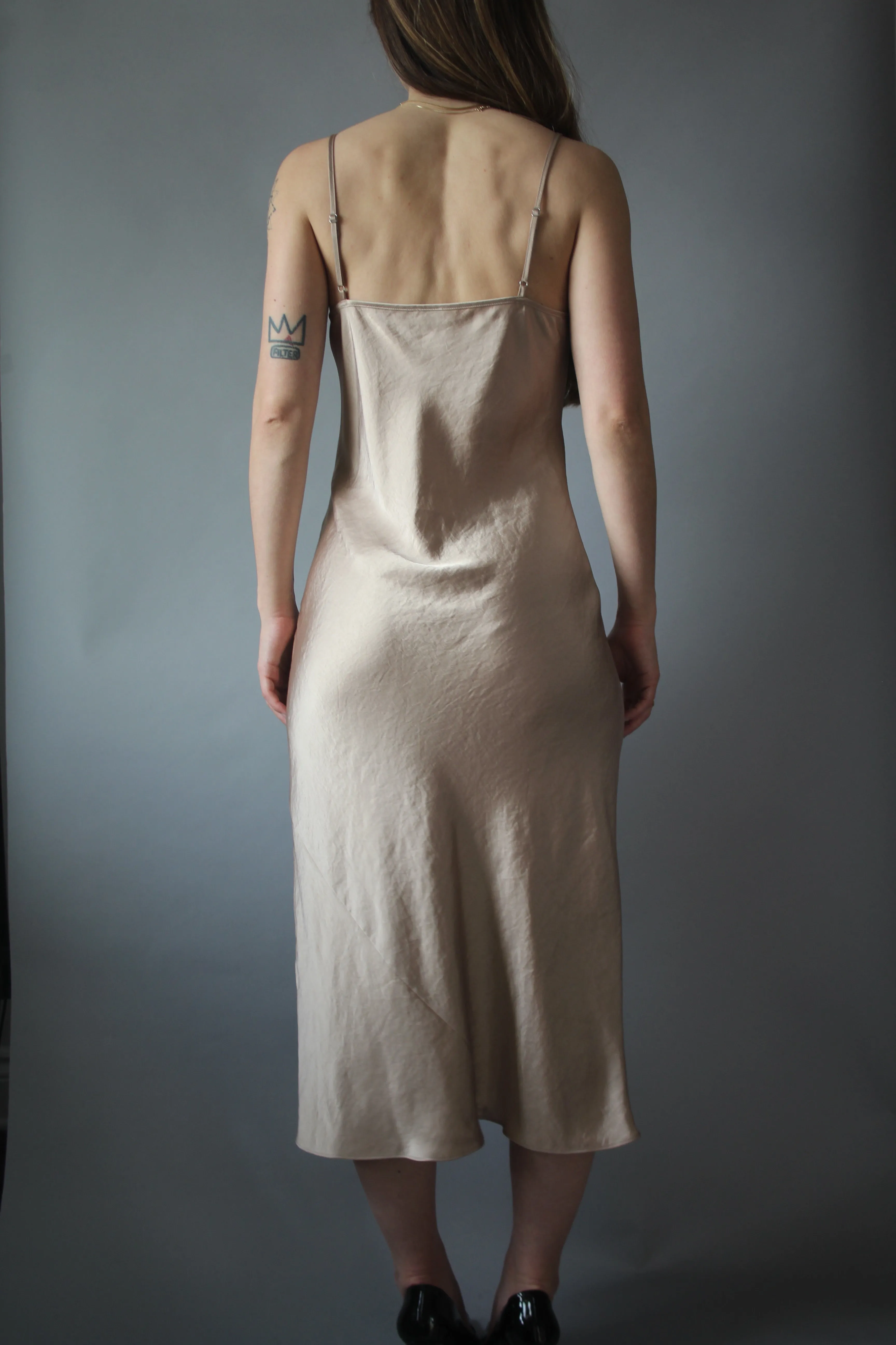 Artizia Champagne Slip Dress - S