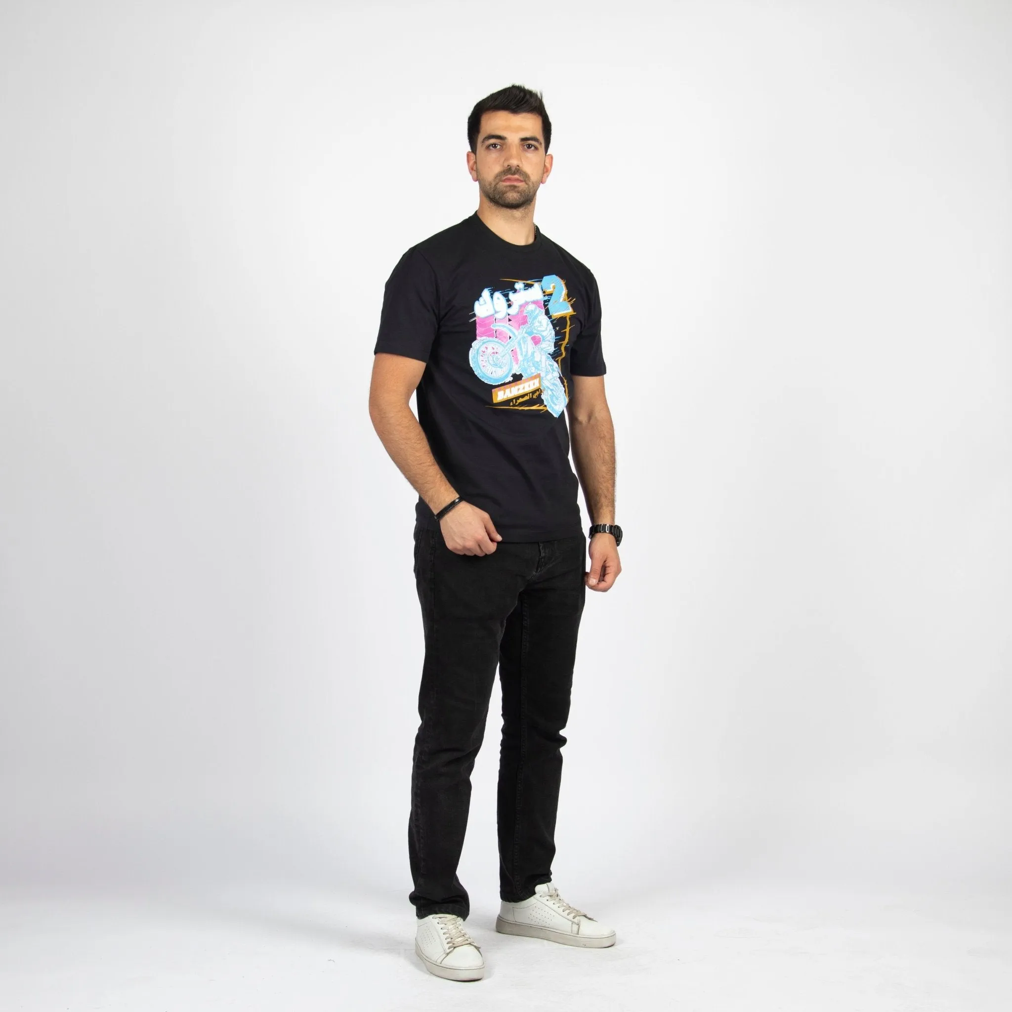 Banzeen 2 Stroke | Basic Cut T-shirt