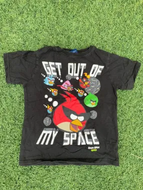 Black graphic tee size 4-5years