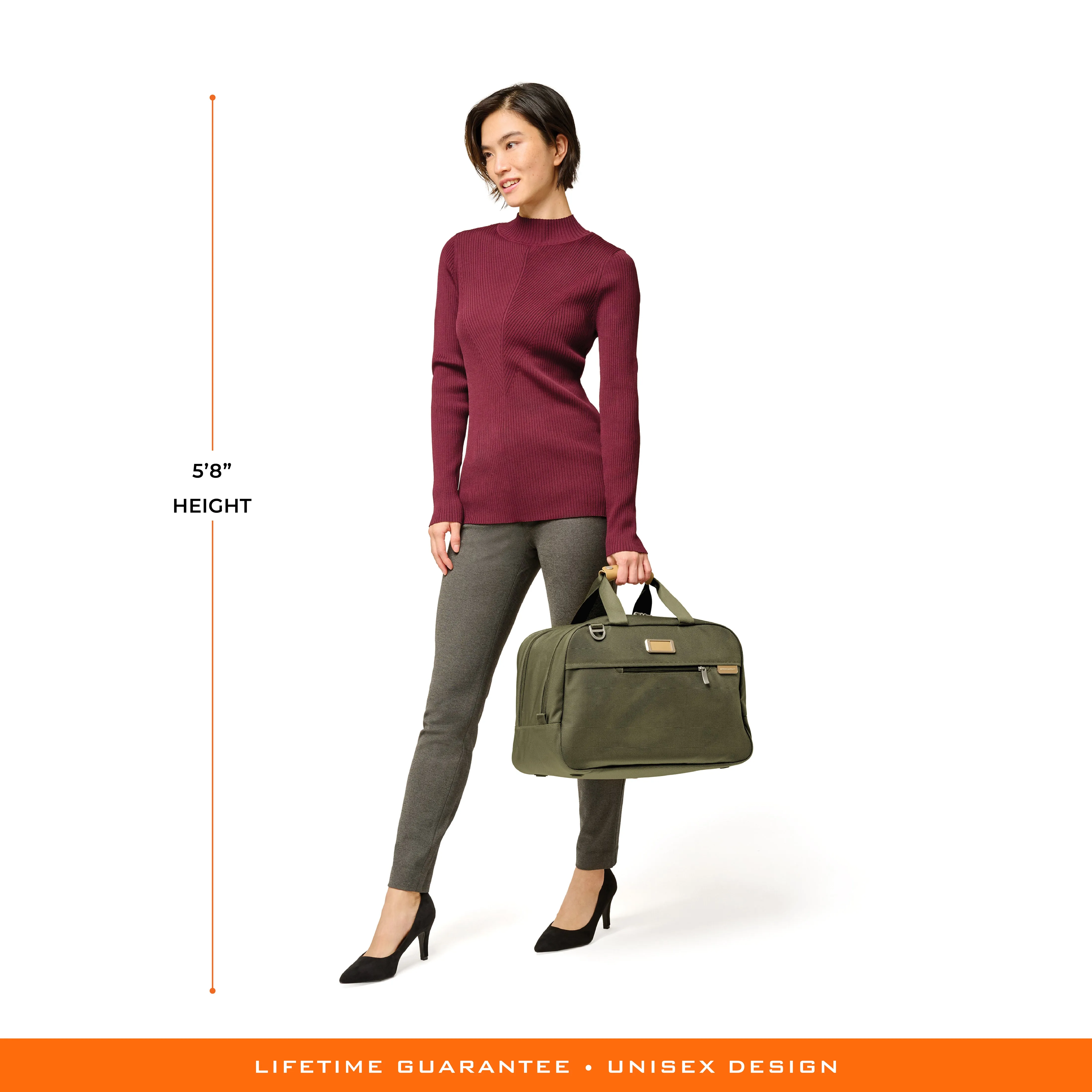 Briggs & Riley Baseline Executive Travel Duffle - Olive