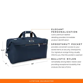 Briggs & Riley Baseline Weekender Duffle - Navy