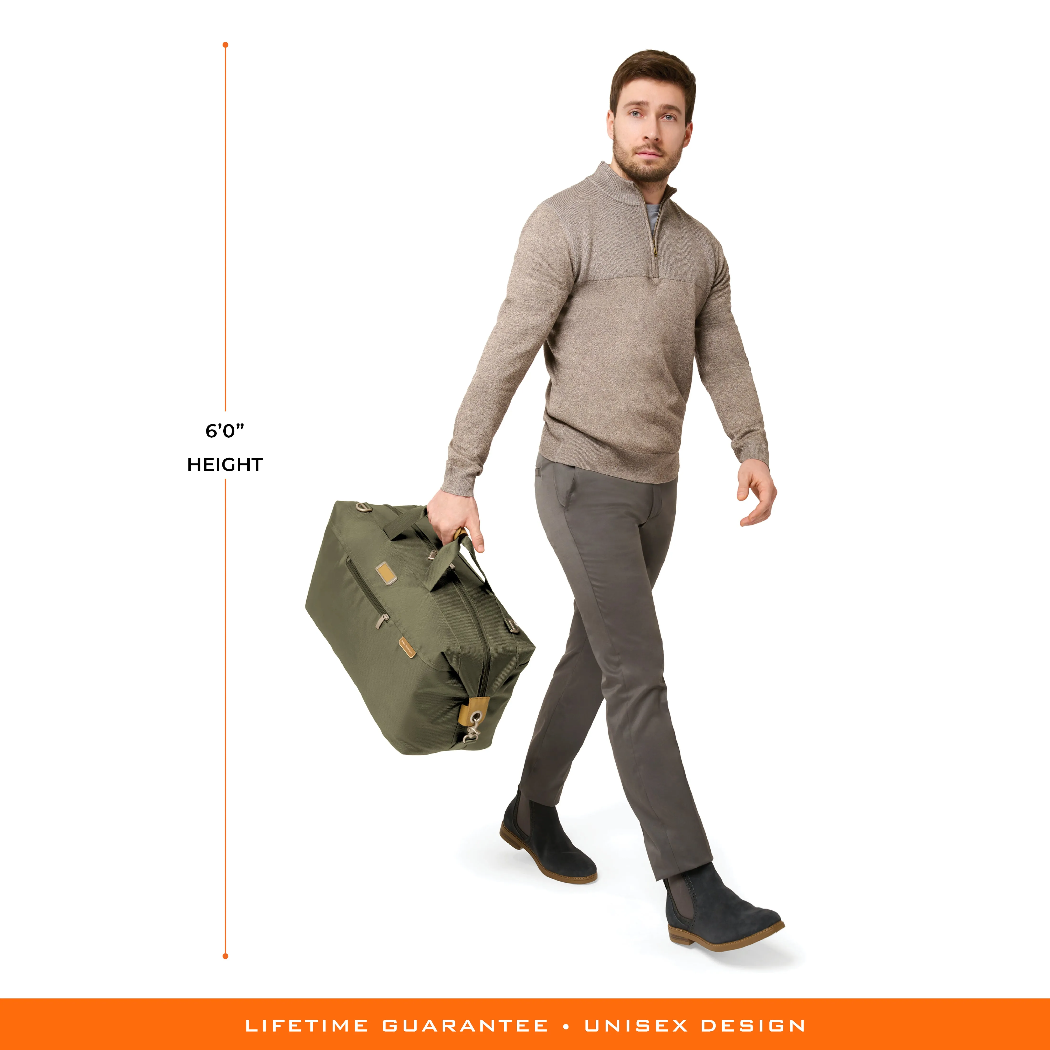 Briggs & Riley Baseline Weekender Duffle - Olive