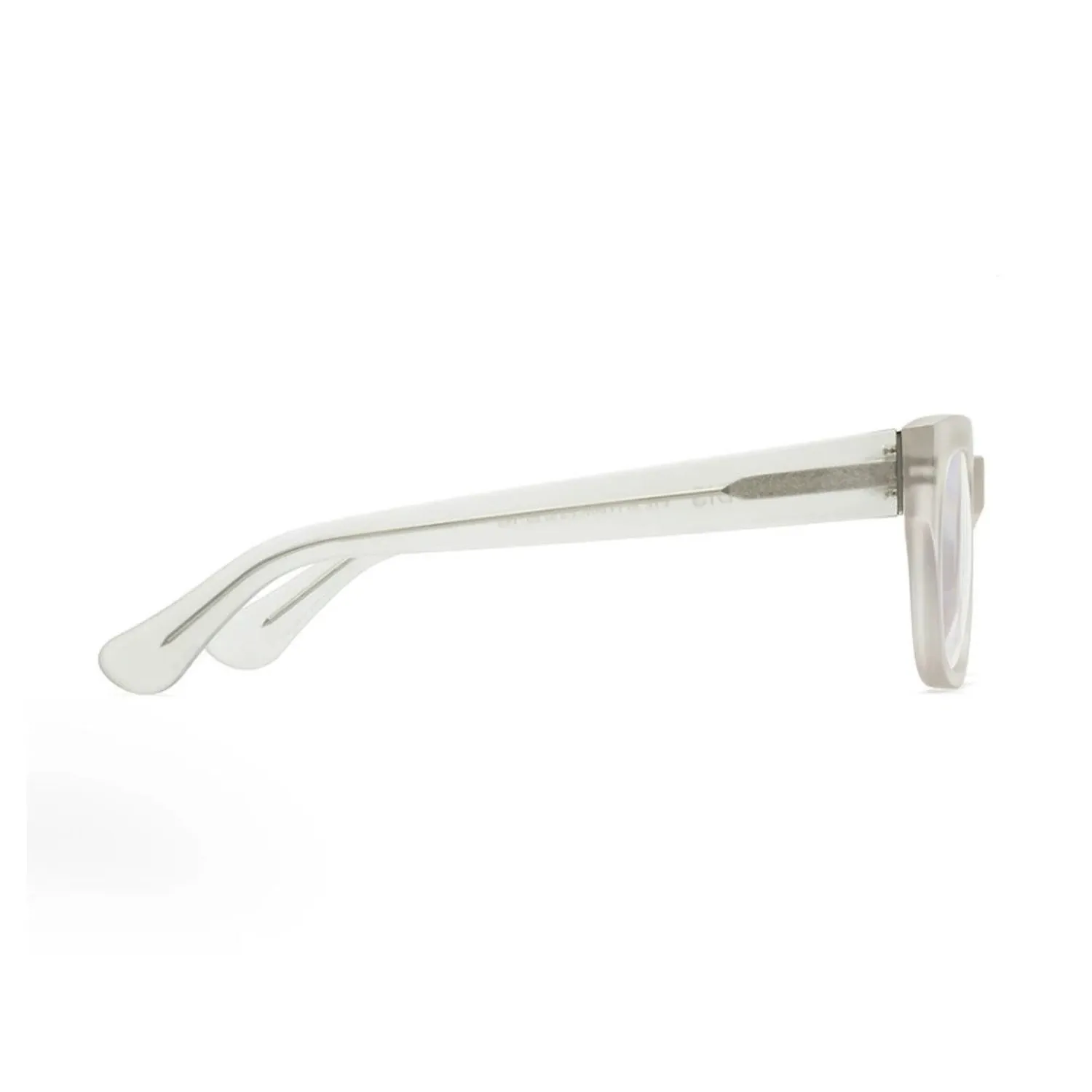 caddis | reading glasses | miklos fog matte clear - LC