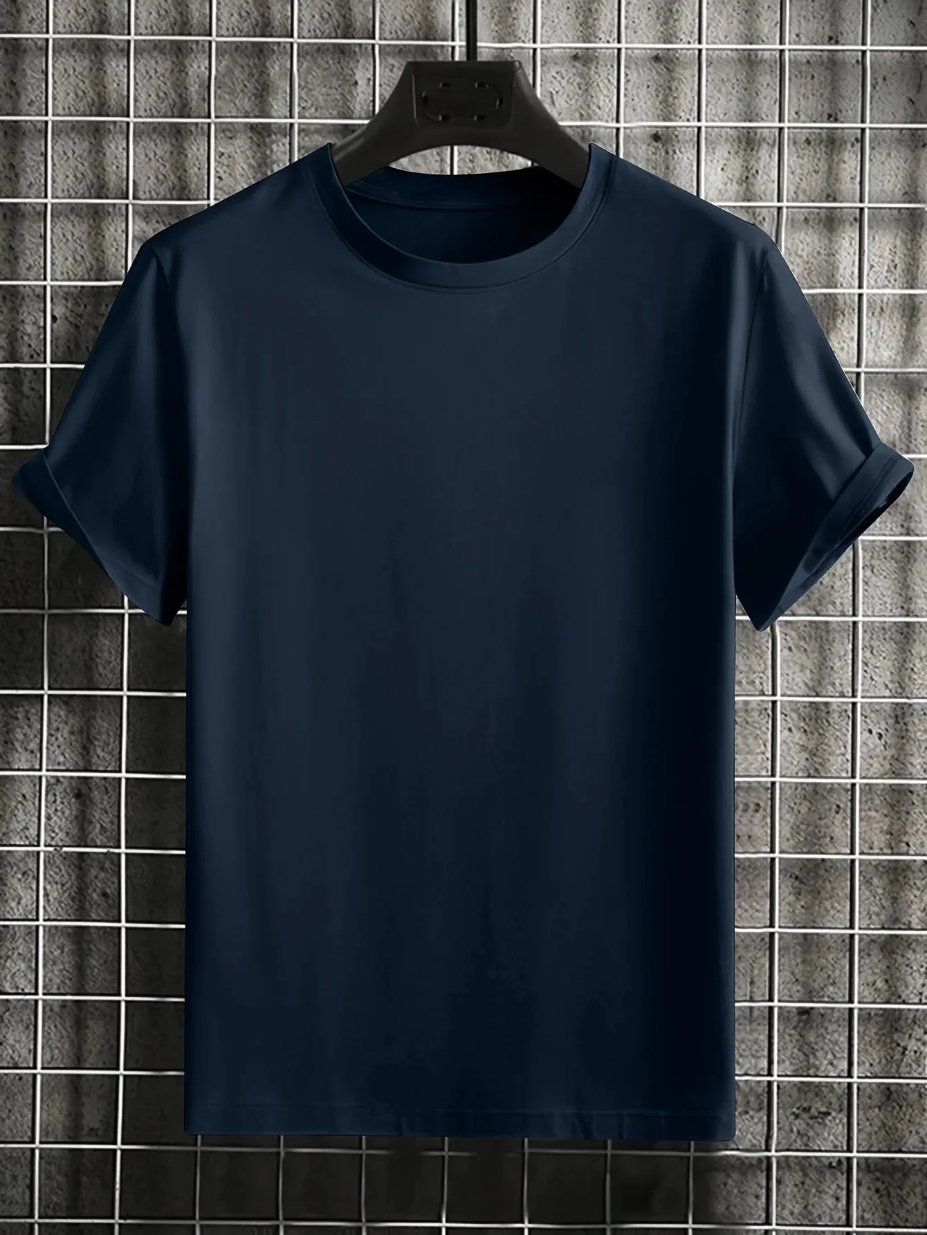 Cosmic Comfort Men’s 100% Cotton Graphic Tee - Casual Slim Fit for Year-Round Wear