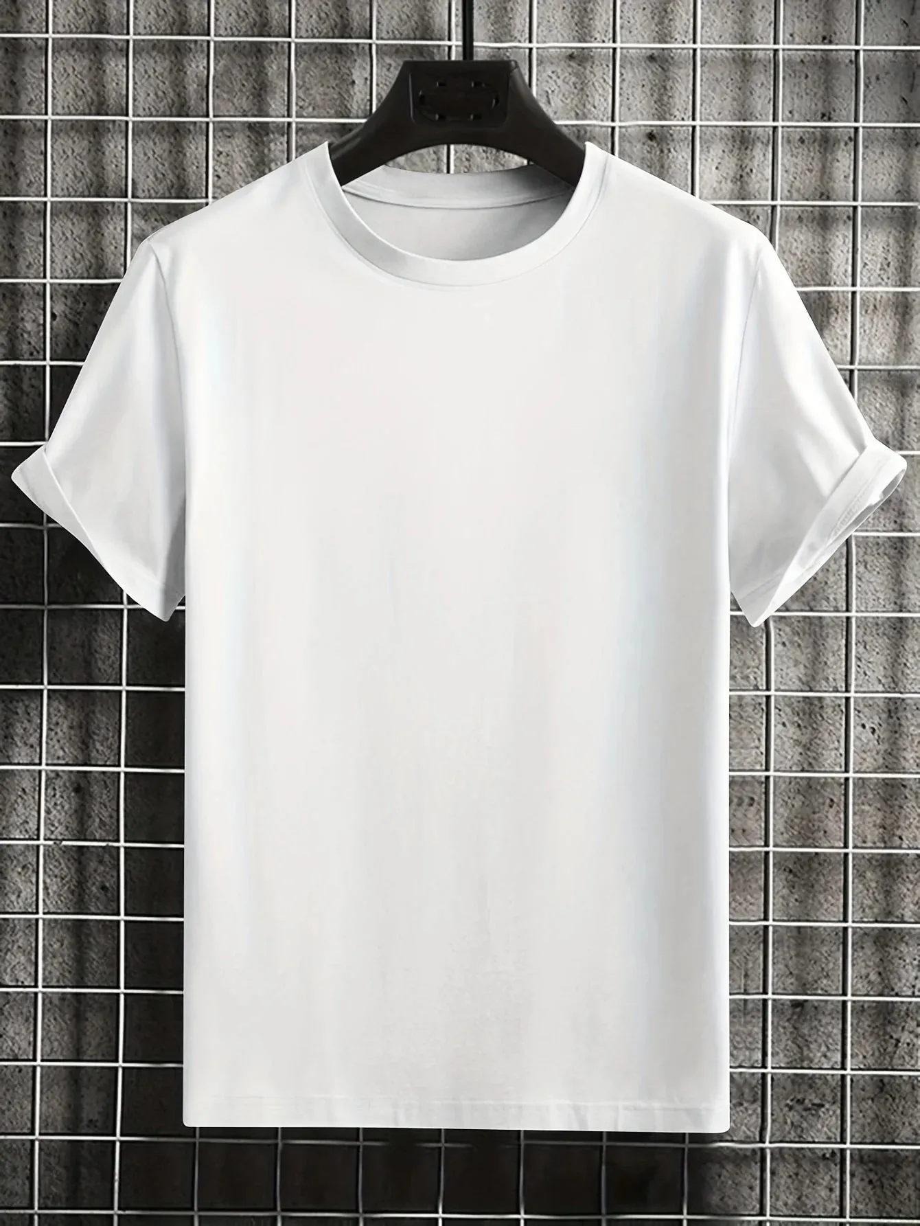 Cosmic Comfort Men’s 100% Cotton Graphic Tee - Casual Slim Fit for Year-Round Wear