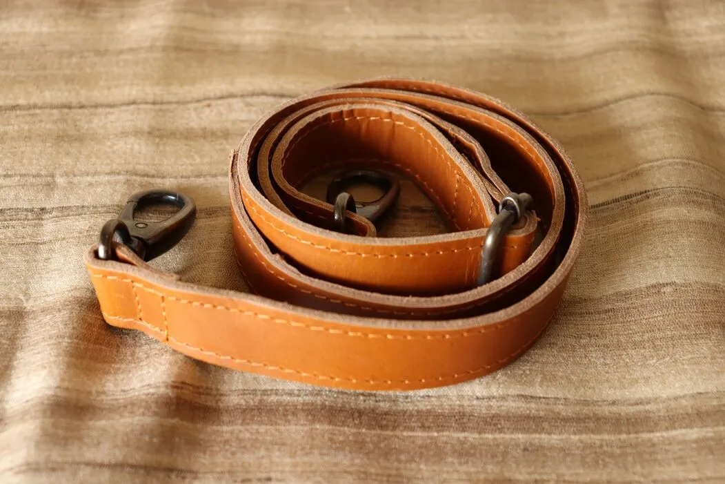 Cow Skin Duffle Bags Brown White