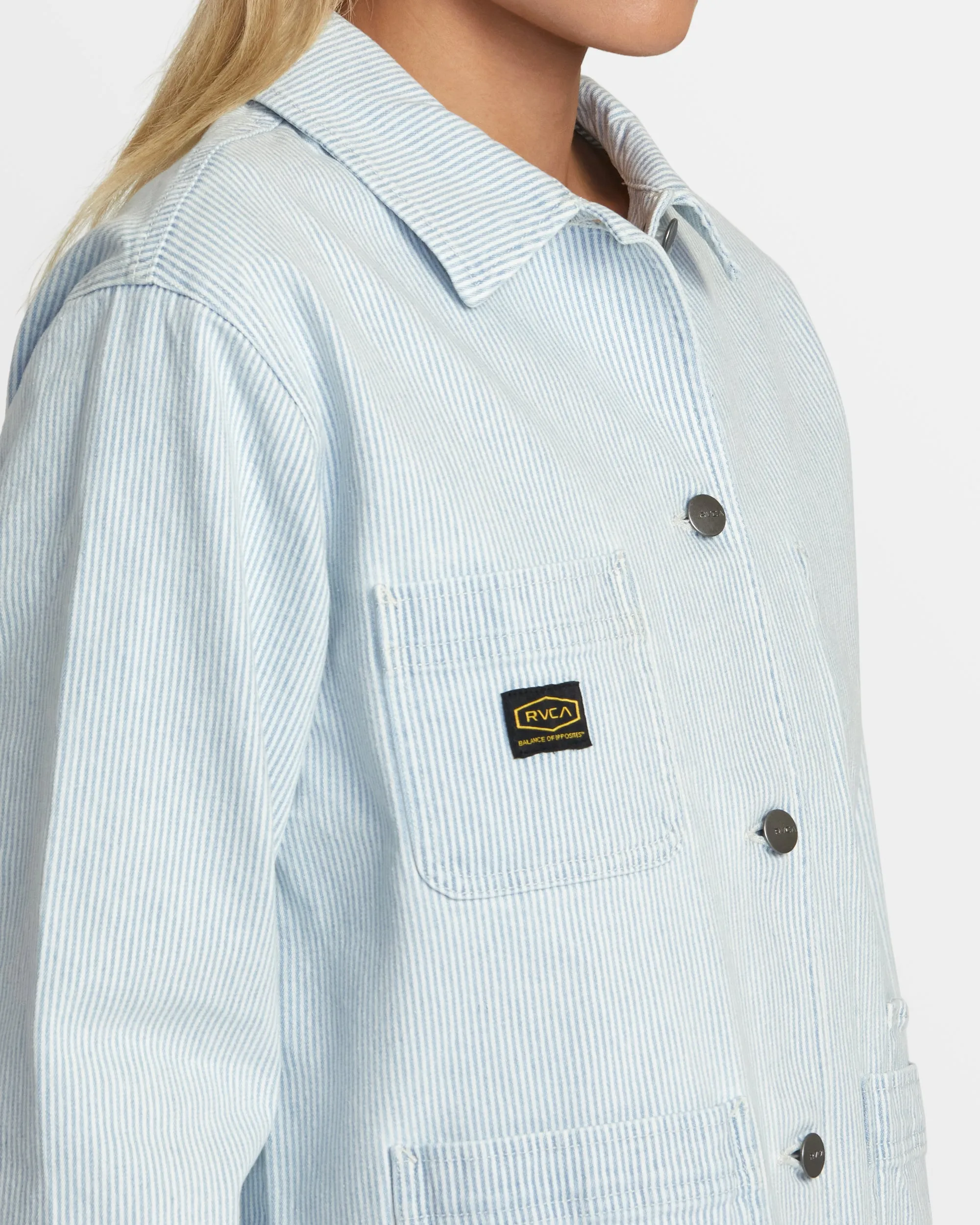 Dayshift Chore Jacket - Blue Hickory