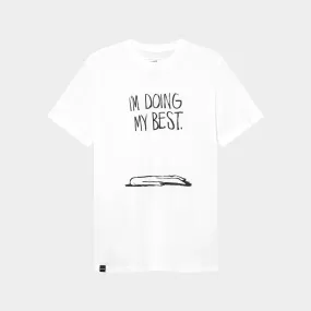 Dedicated T-shirt Stockholm Doing My Best White