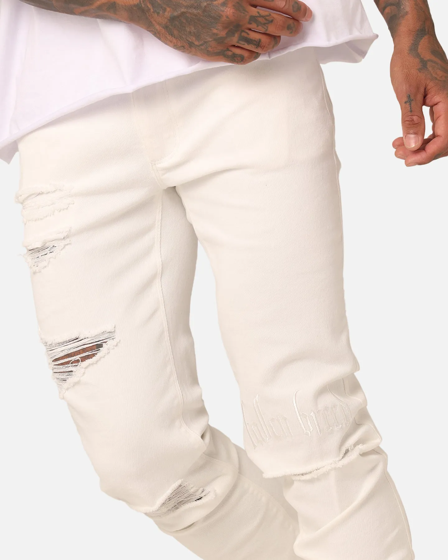 Fallen Breed Fallen Jeans White/White