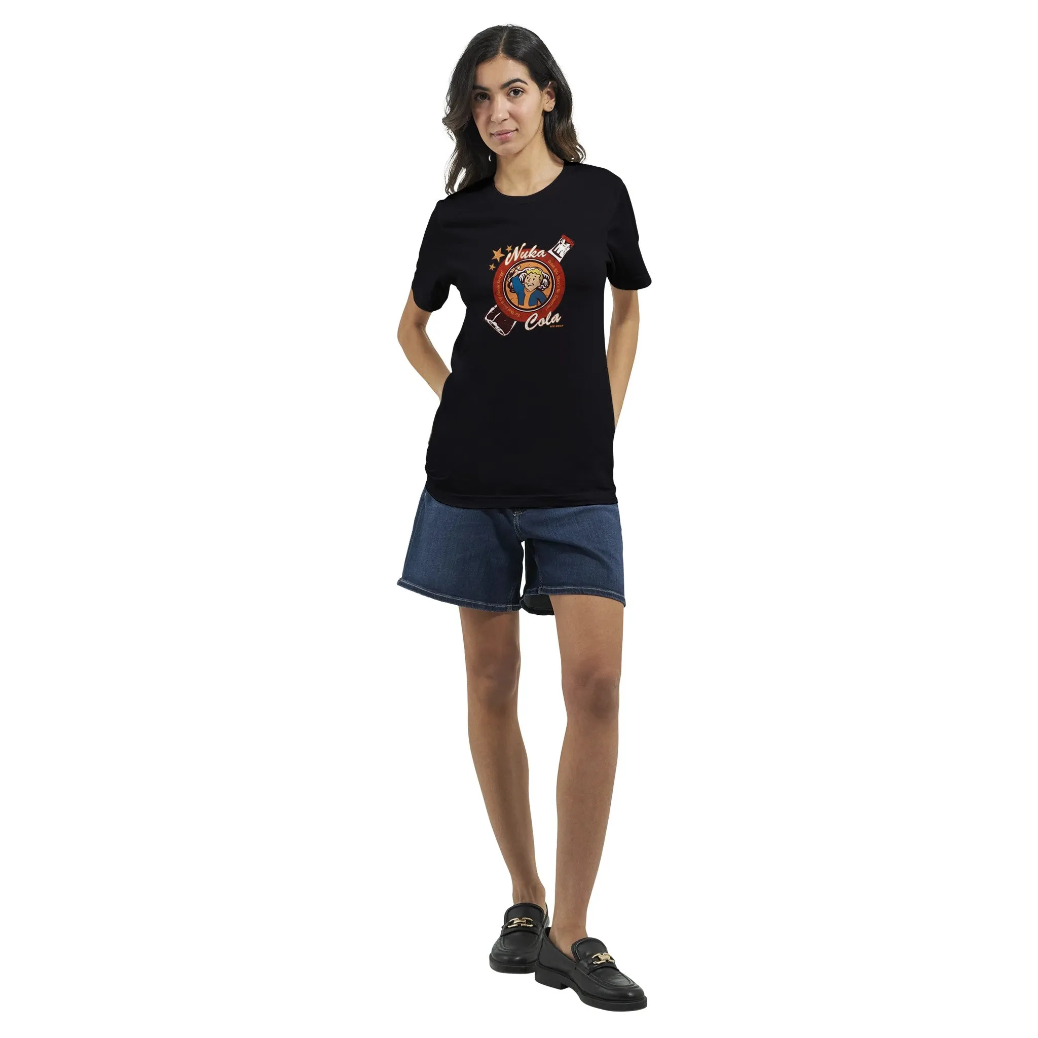 Fallout T-shirt - Nuka Cola Distorted Artwork - Premium Unisex T-shirt