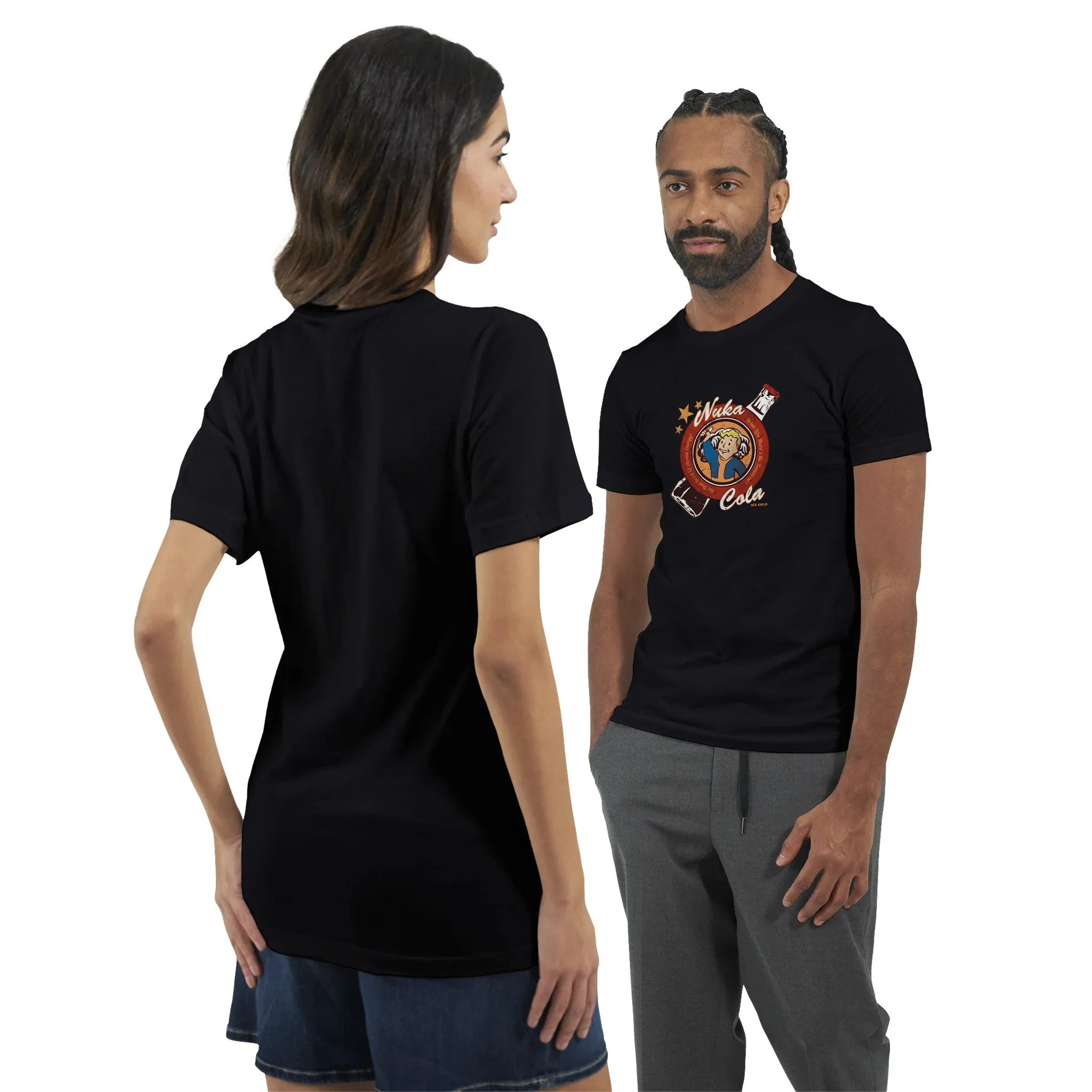 Fallout T-shirt - Nuka Cola Distorted Artwork - Premium Unisex T-shirt