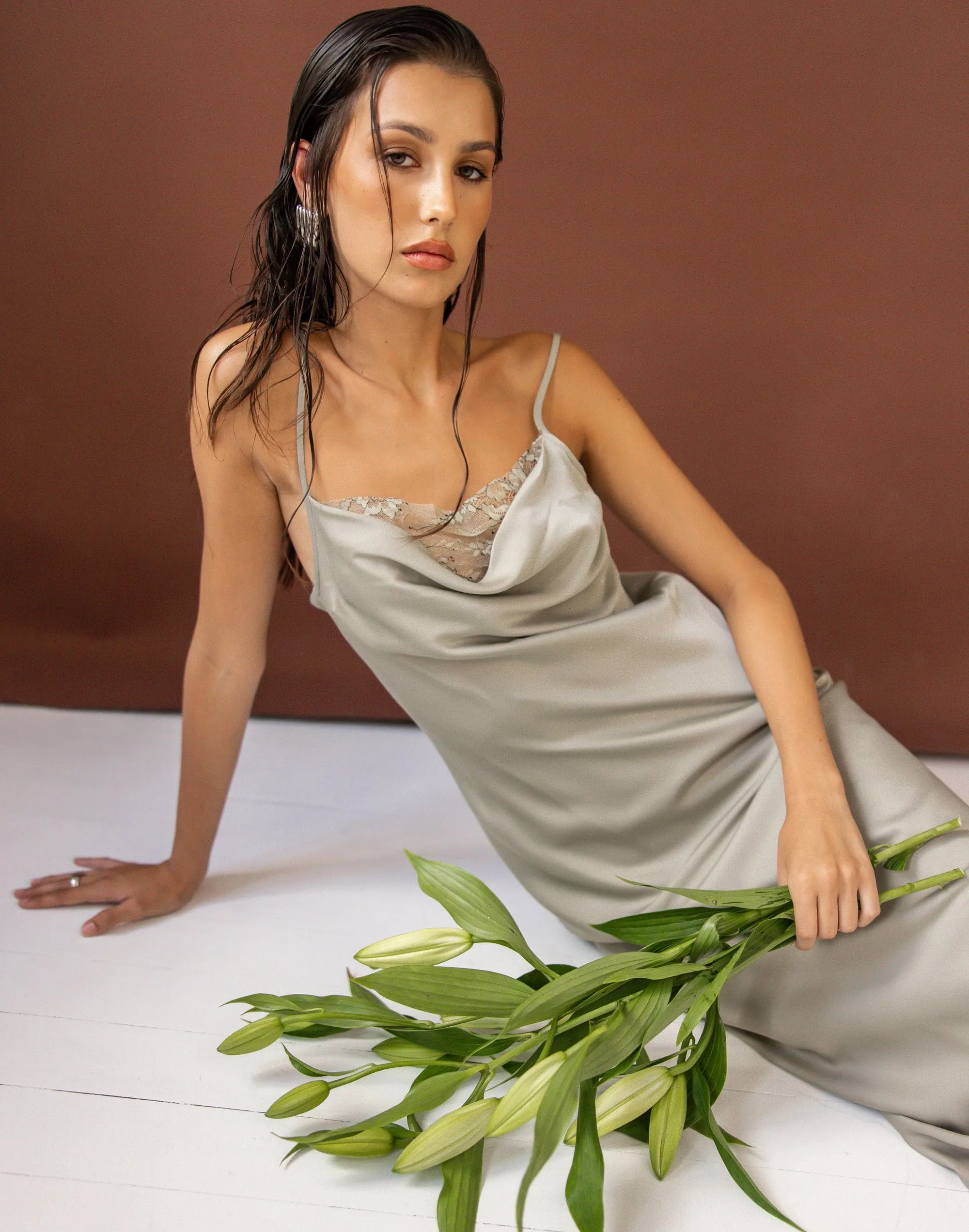 Fated Maxi Dress (Sage)