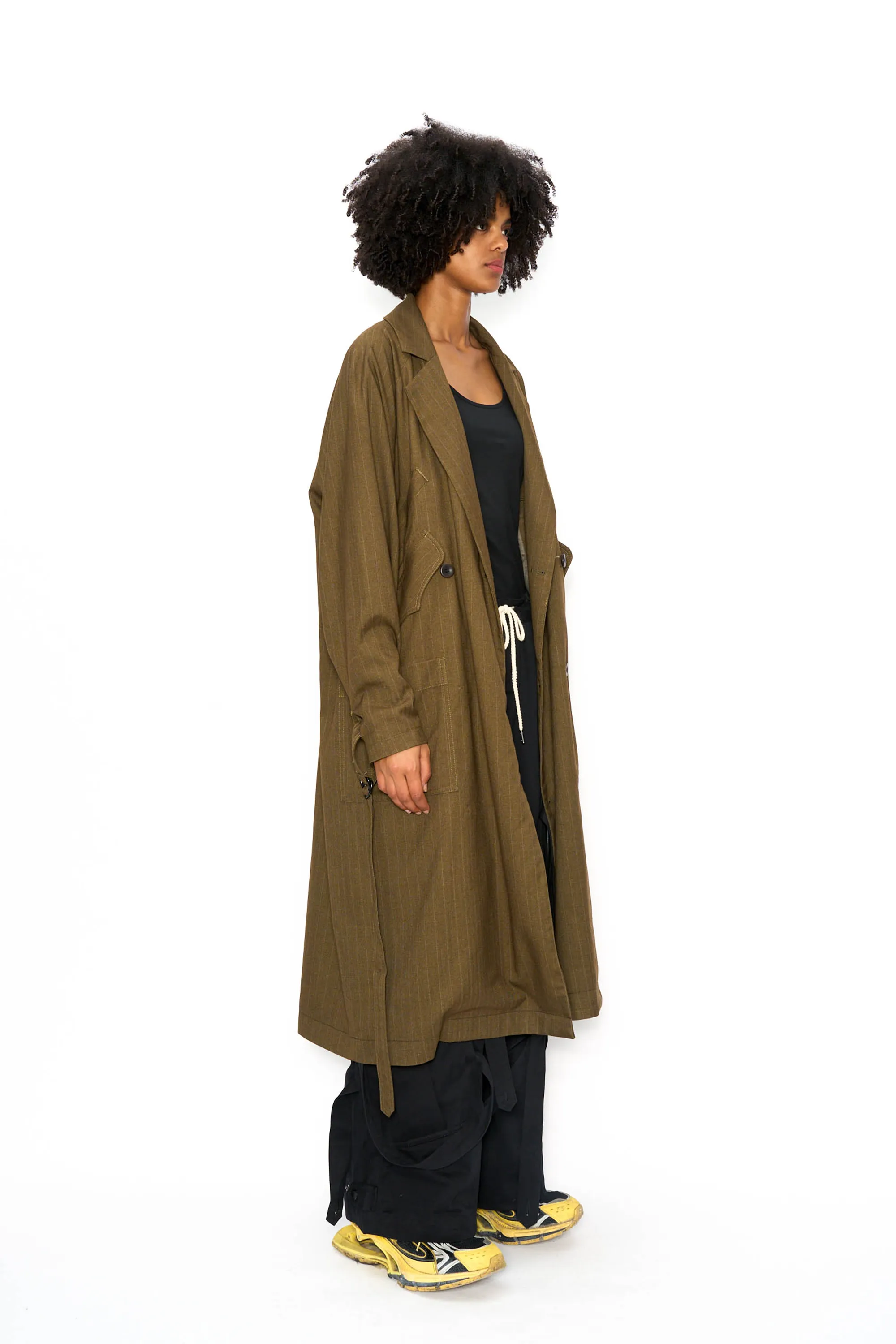 Gilled Trench Coat