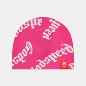 GODSPEED OG Logo Beanie Hat (PINK)