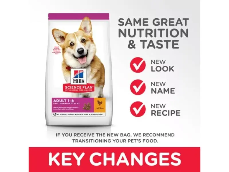 Hill's Science Plan Adult Small & Mini Dry Dog Chicken 1.5kg