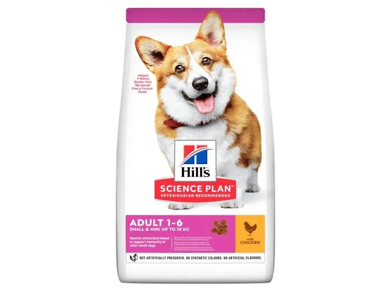 Hill's Science Plan Adult Small & Mini Dry Dog Chicken 1.5kg