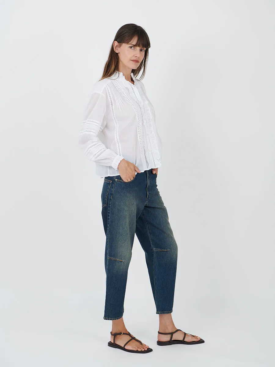 Janet Jeans in Faded Blue
