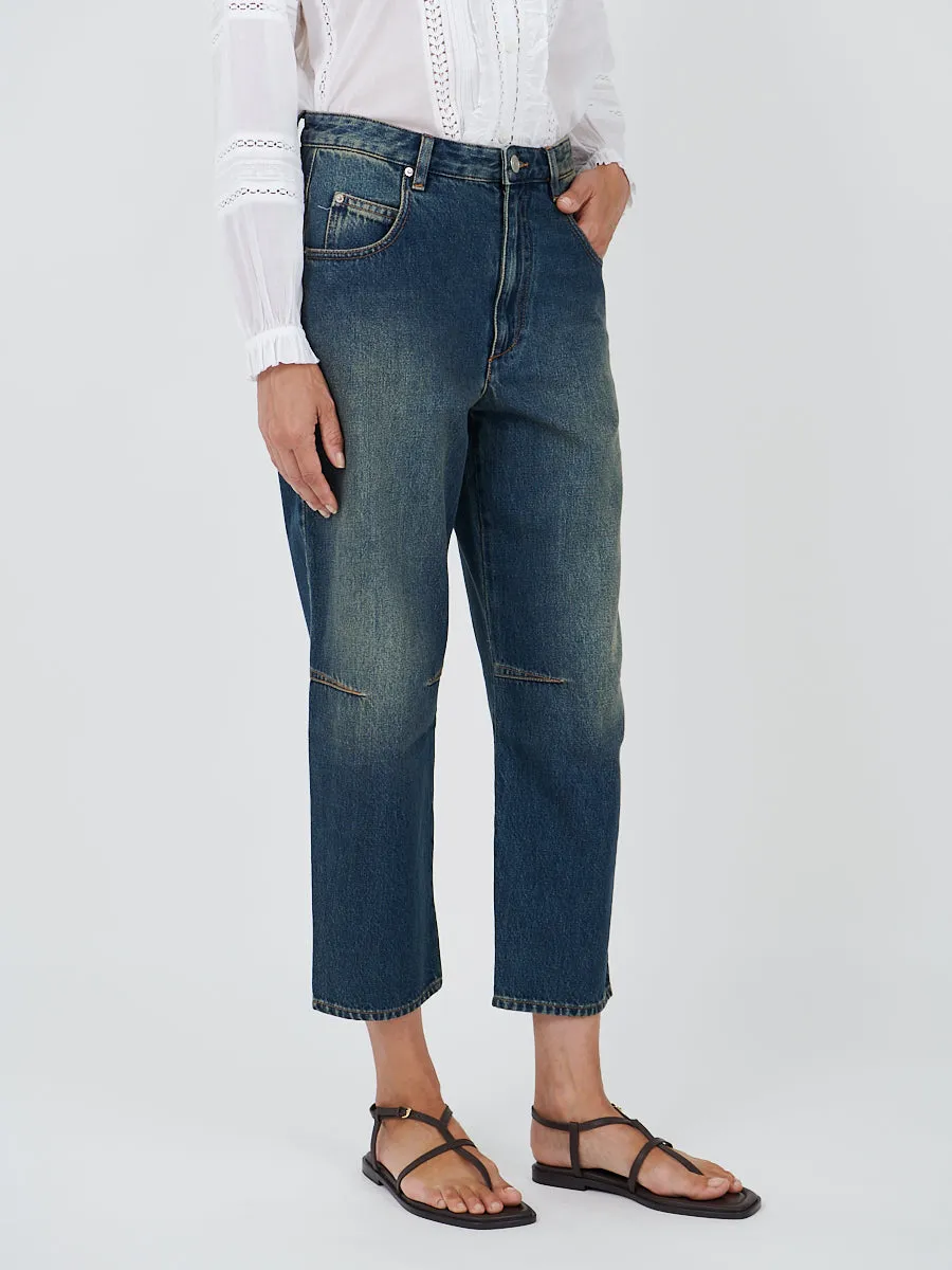 Janet Jeans in Faded Blue