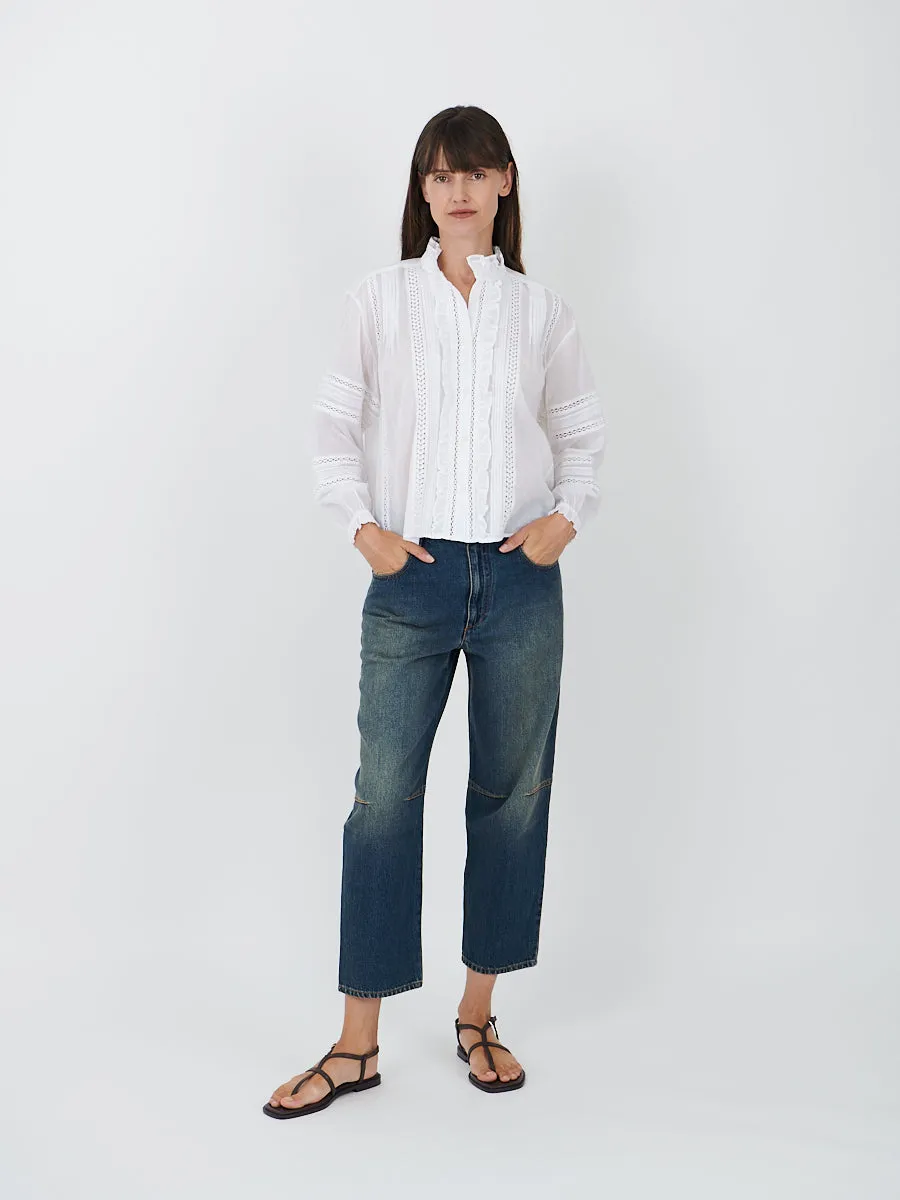 Janet Jeans in Faded Blue