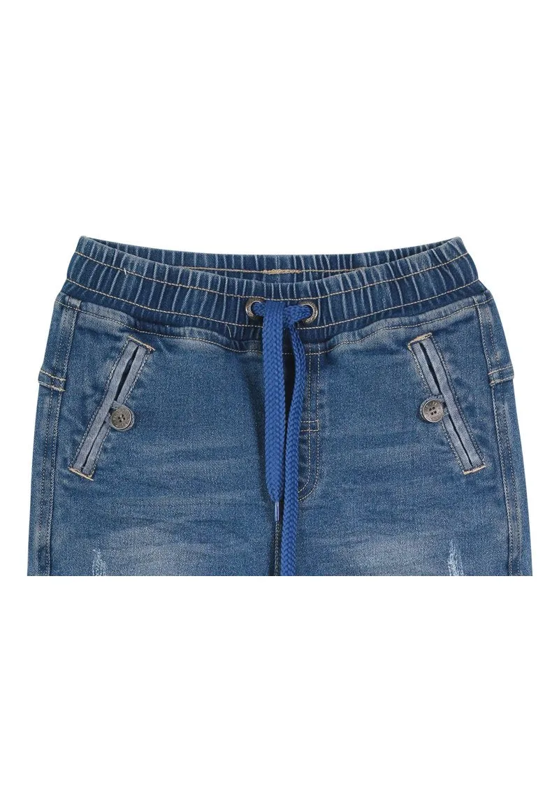 Jeans Rocker Jr. Bebé Denim celeste Black and Blue