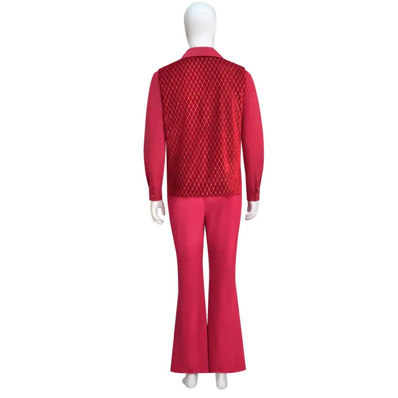 John Travolta Christmas Costume Santa Claus New Christmas Cosplay Suit BEcostume