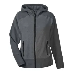 North End Women's Carbon/Black Polartec Active Jacket