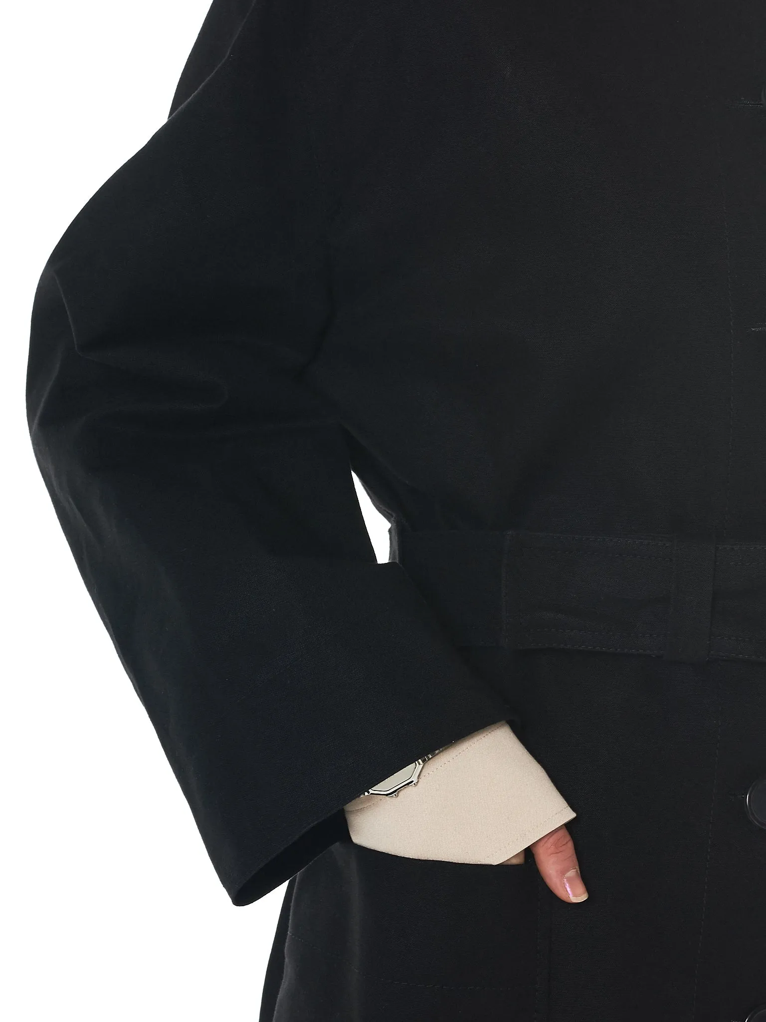 Oversized Duster Coat (C007-SC-BLACK)