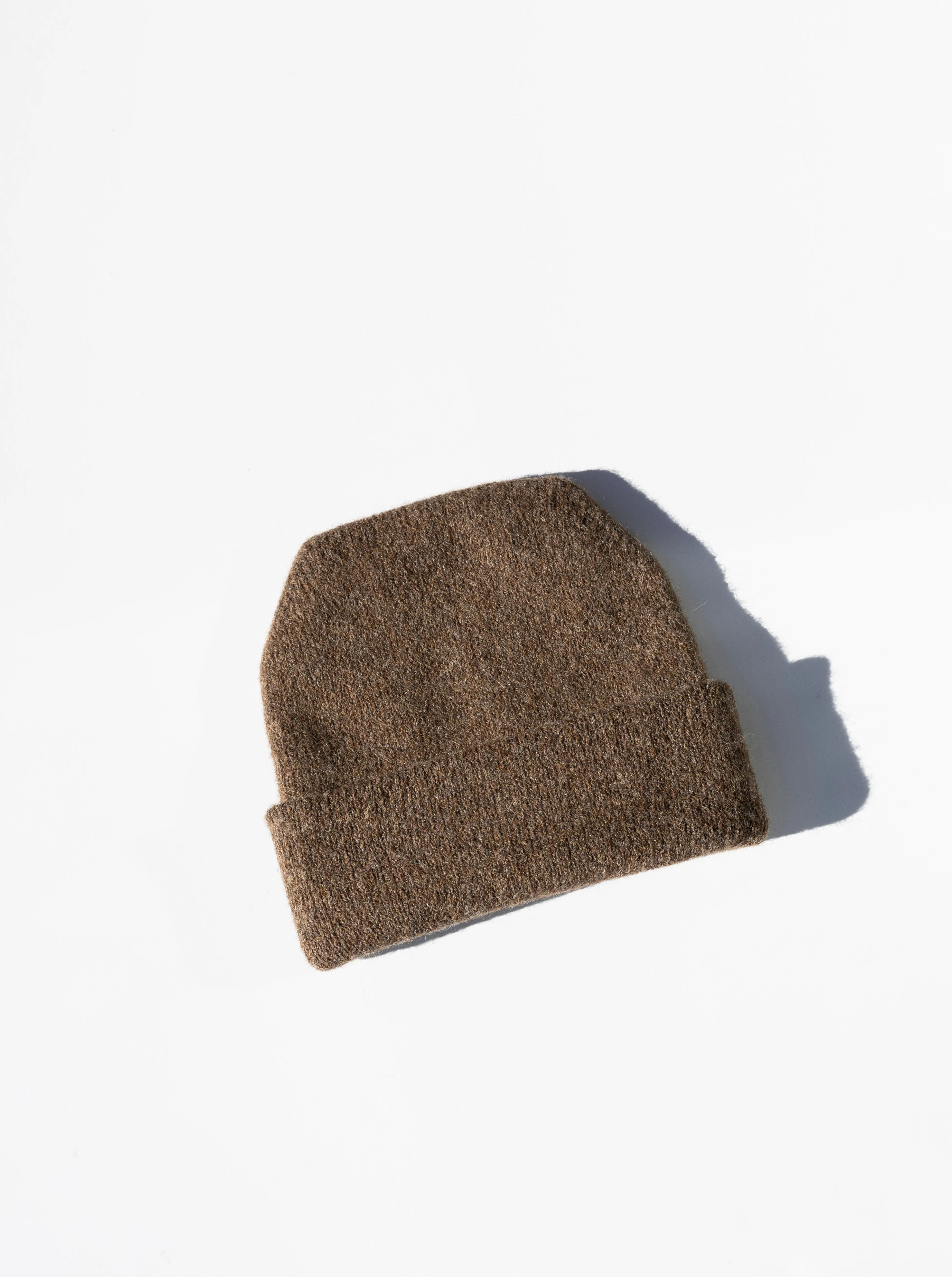 Parker Oversized Beanie in Bark