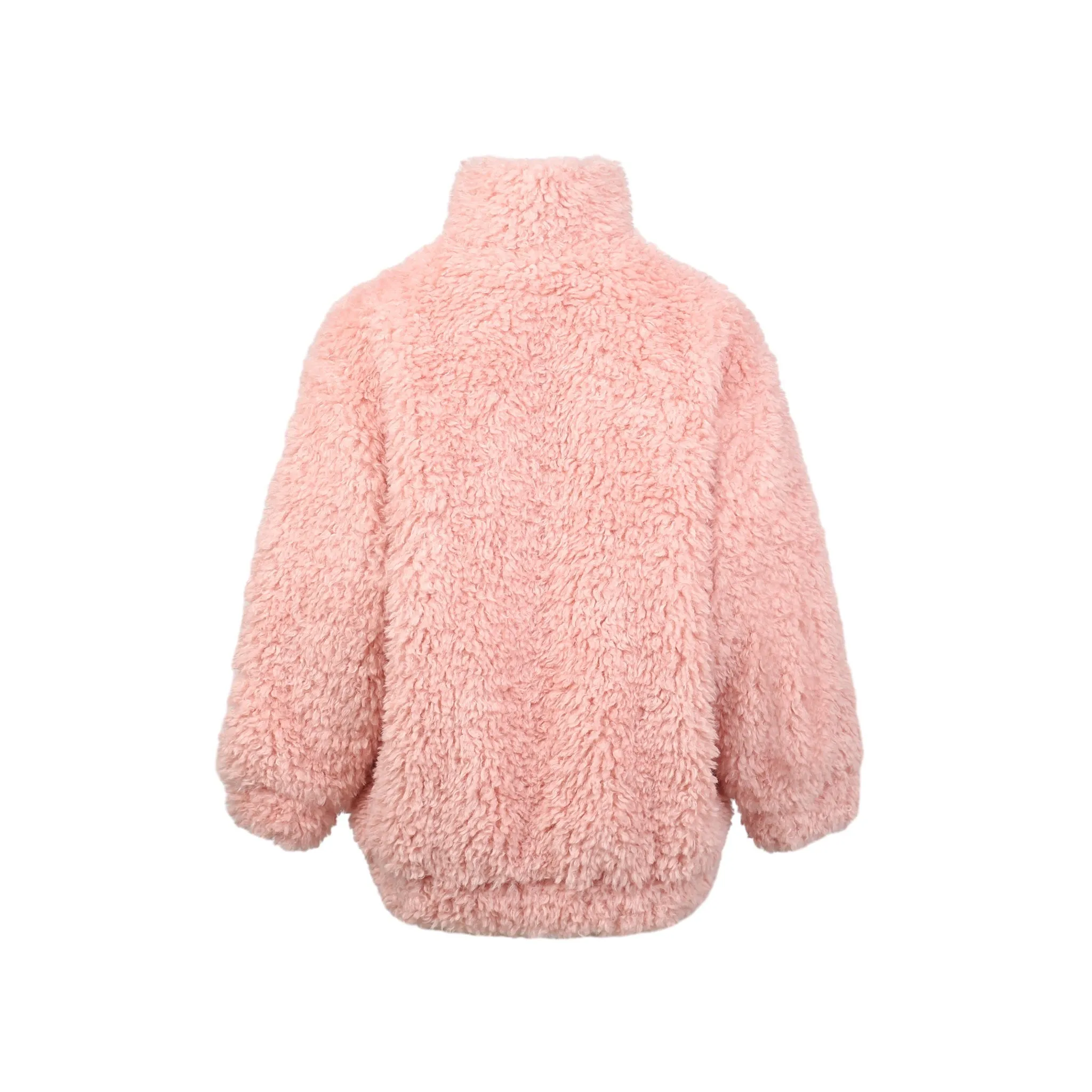 Pink Berber Fleece Jacket