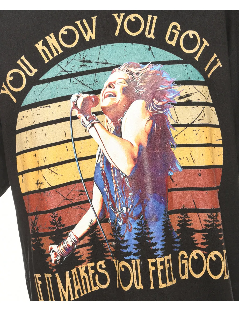 Printed T-shirt - M