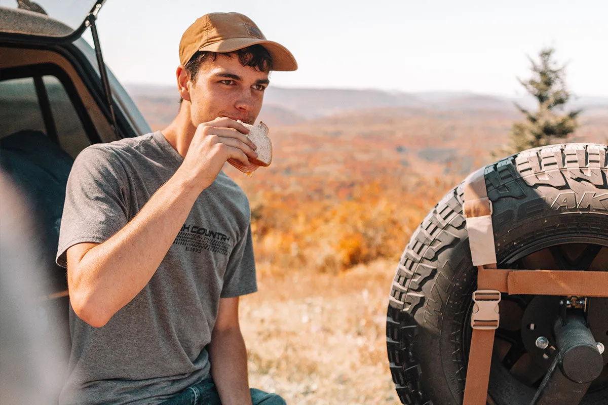 Rough Country T-Shirt - Horizontal Tread - Grey - LG