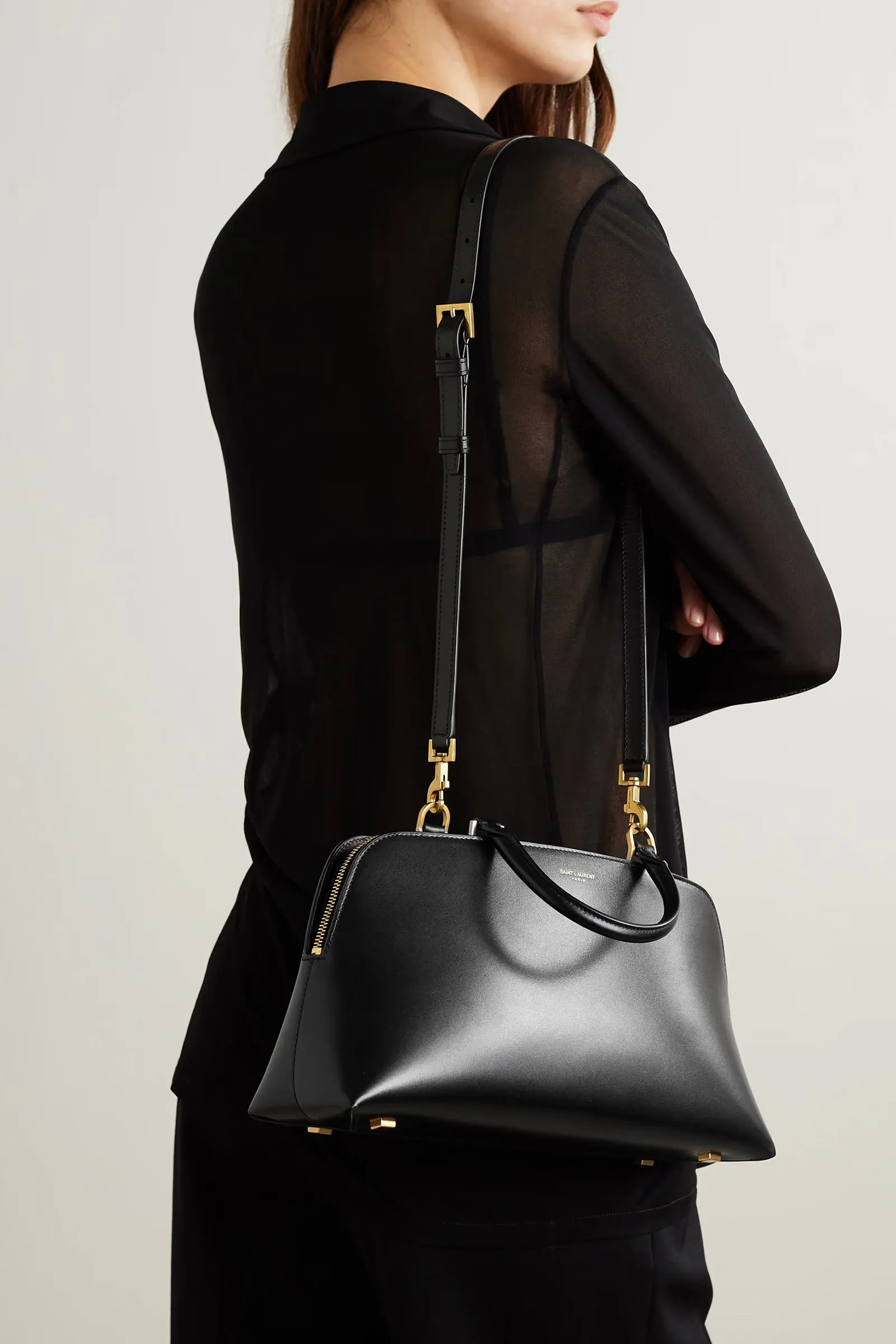 Sac De Jour Duffle Small Leather Tote