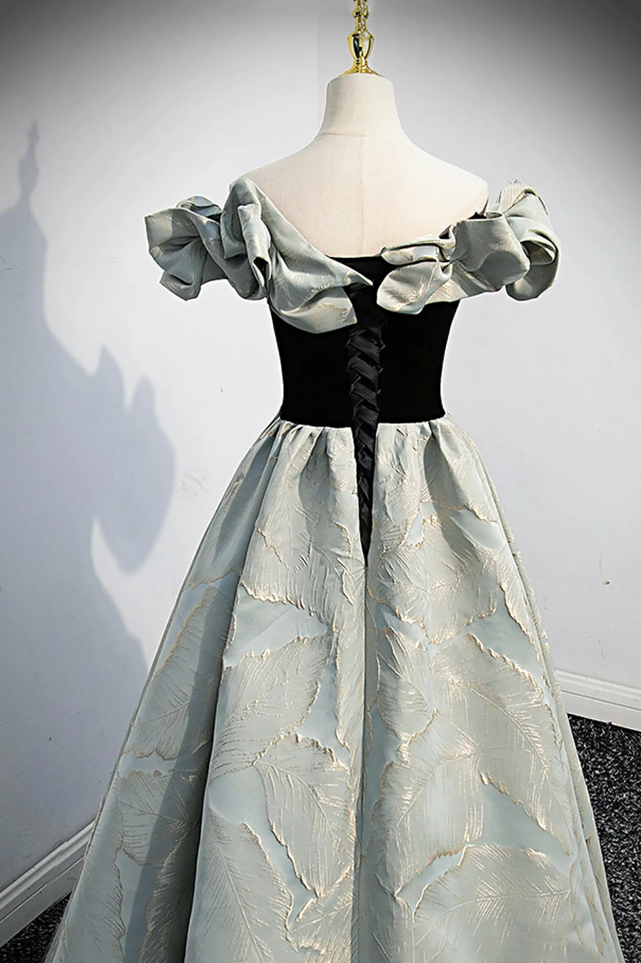 Stylish Satin Floor Length Prom Dress
