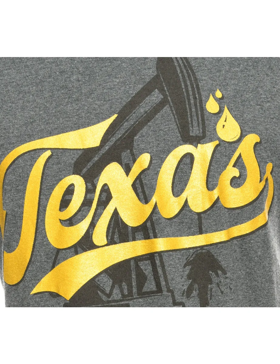 Texas Gildan Printed T-shirt - L