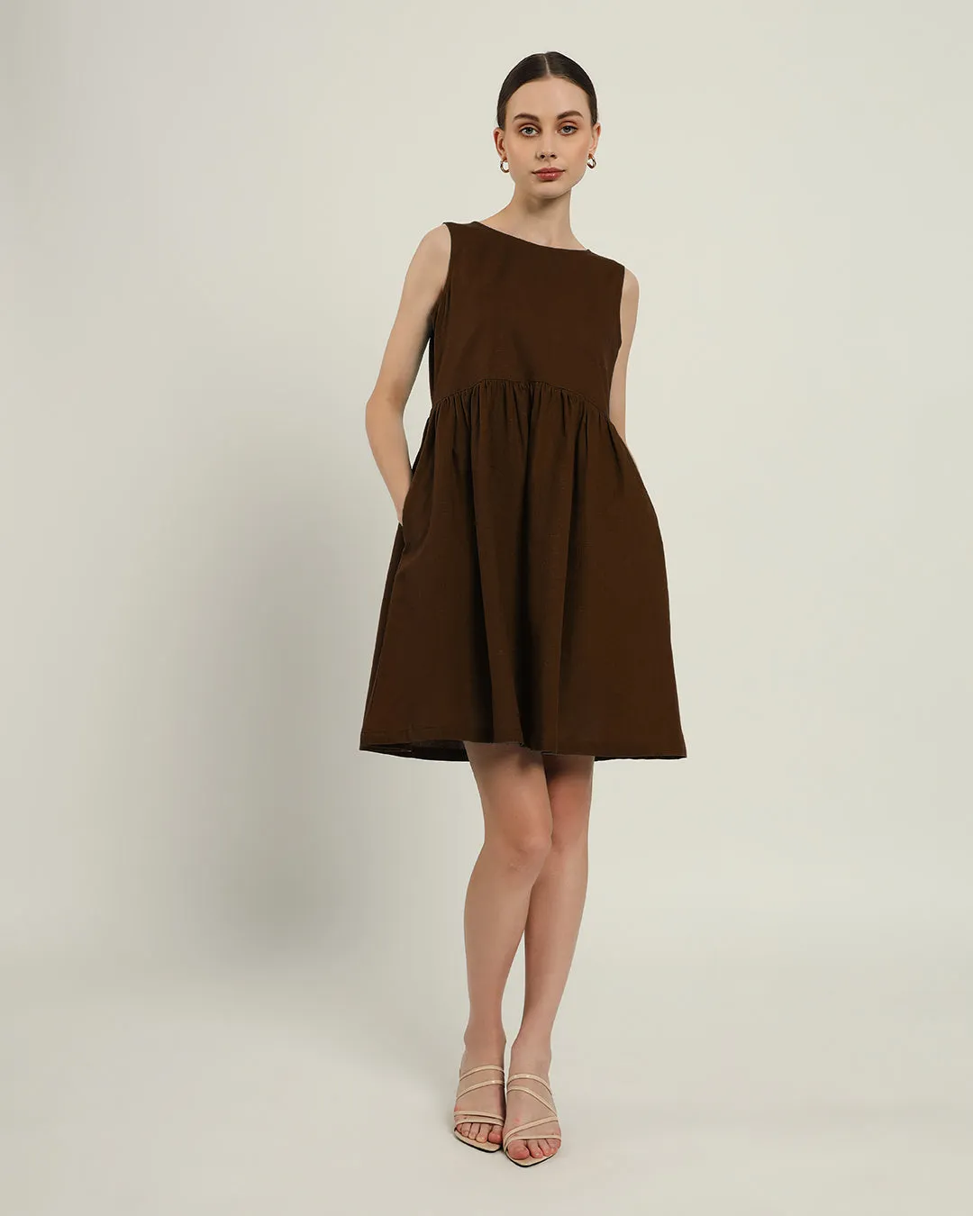 The Chania Nutshell Cotton Dress