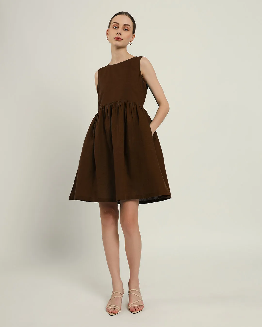The Chania Nutshell Cotton Dress