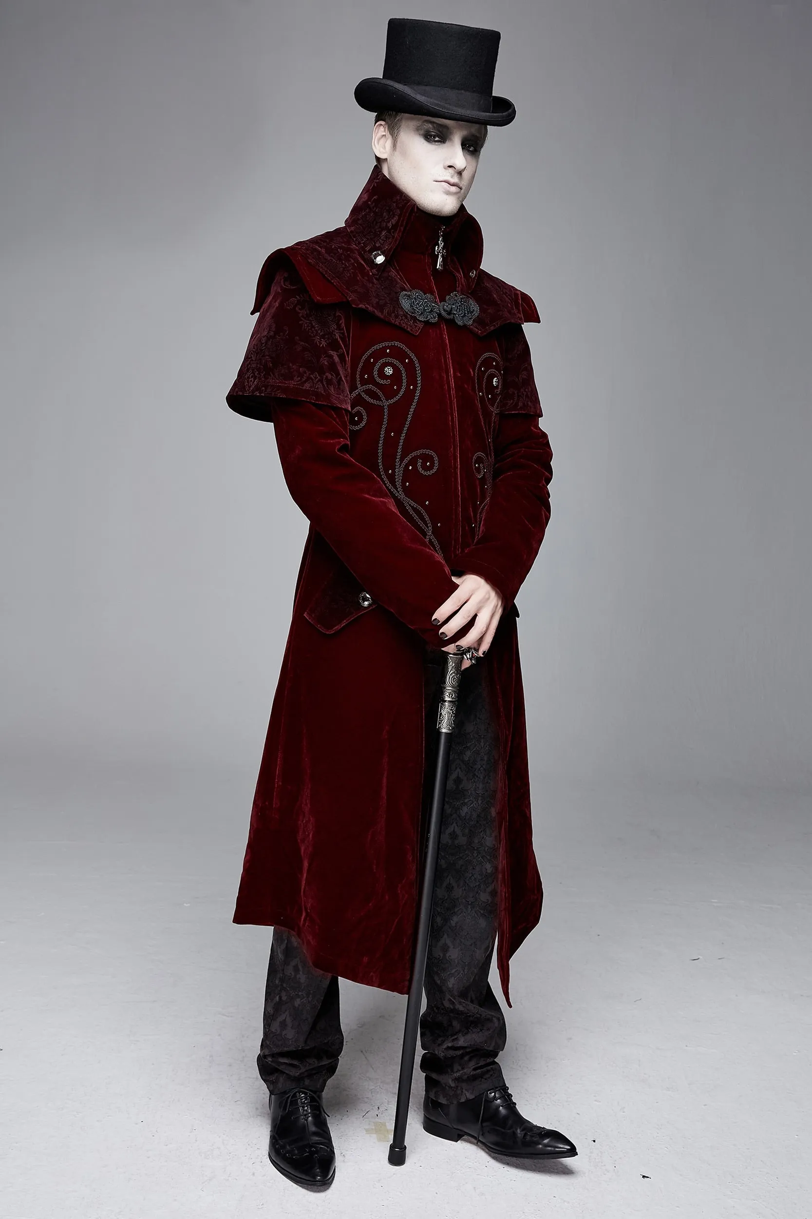 The Count Coat - Red