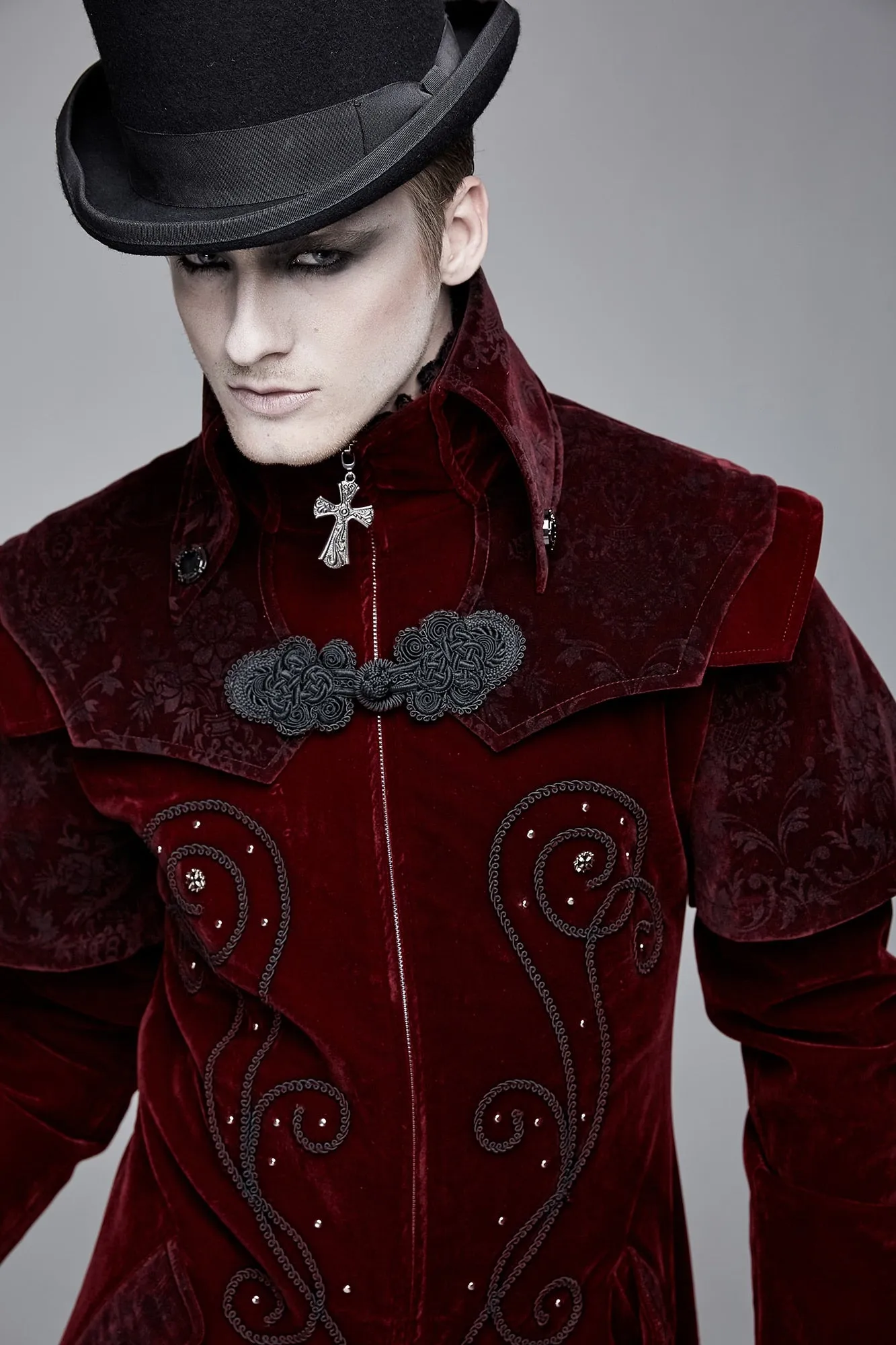 The Count Coat - Red