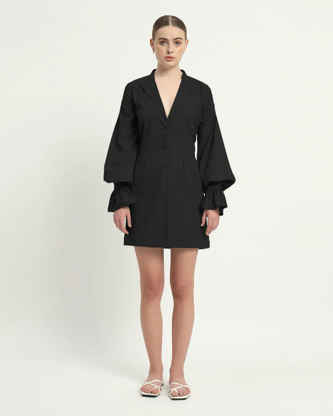 The Sedona Noir Cotton Dress