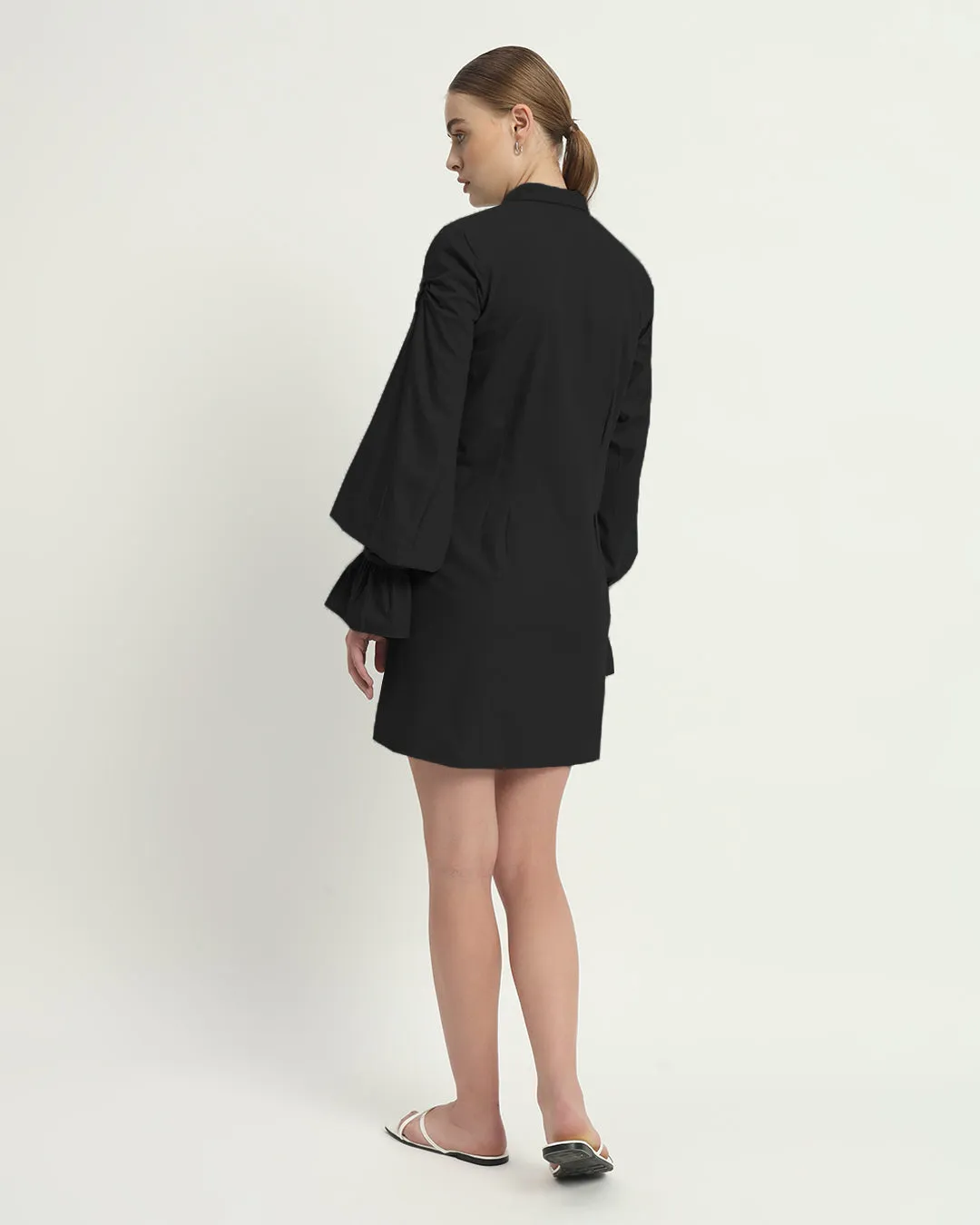 The Sedona Noir Cotton Dress