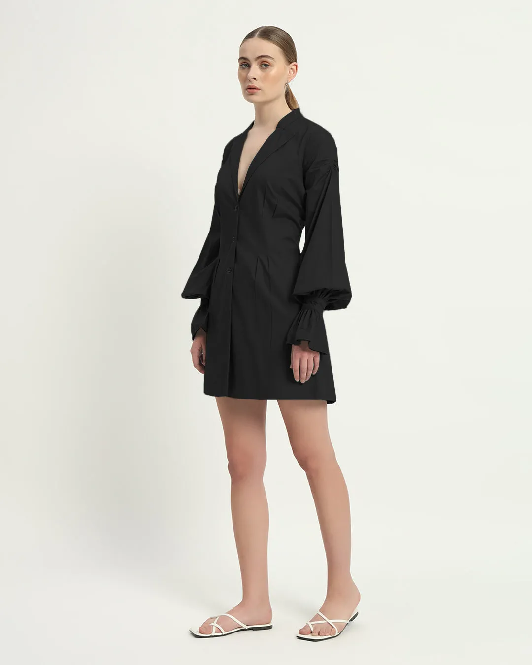 The Sedona Noir Cotton Dress