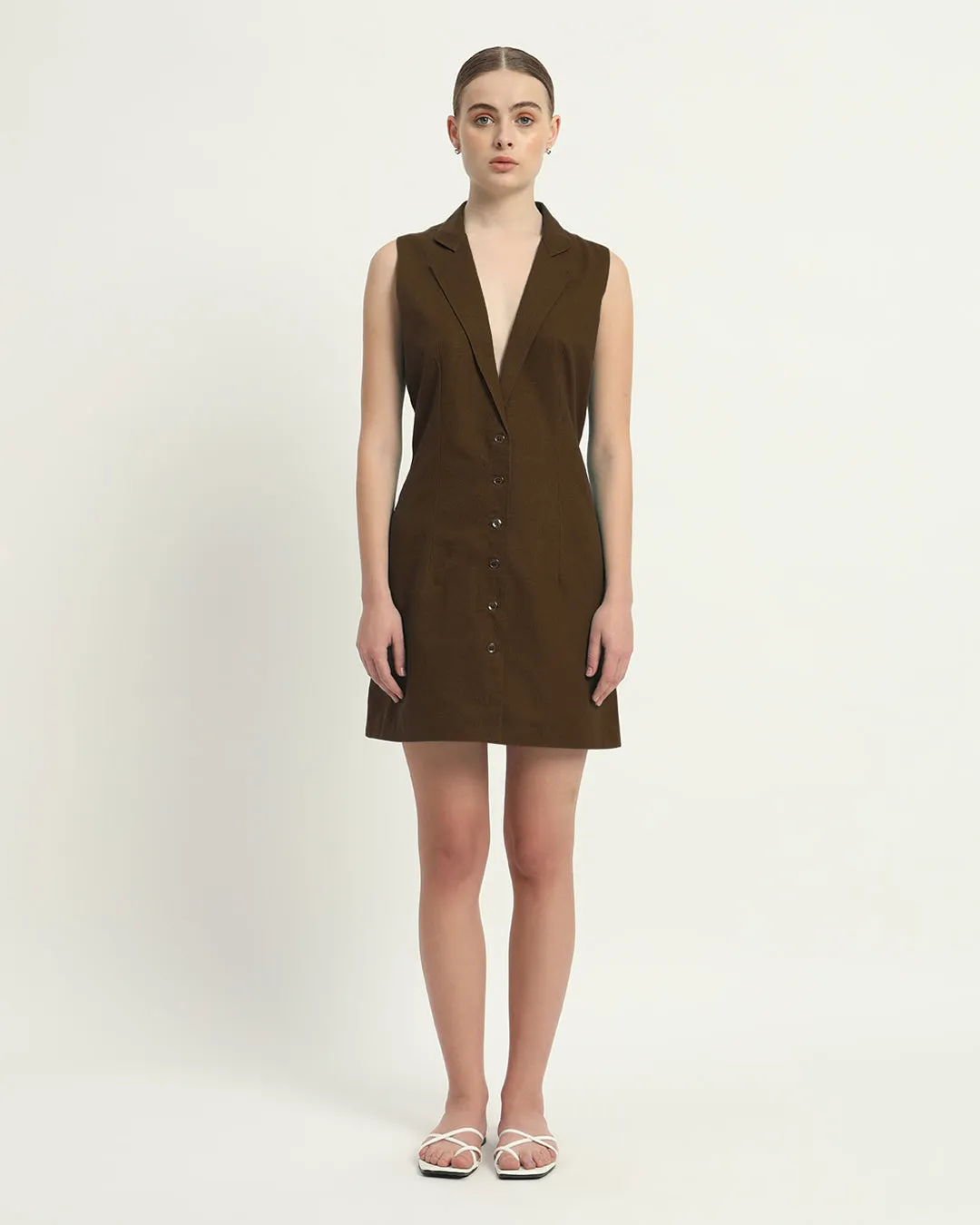 The Vernon Nutshell Cotton Dress