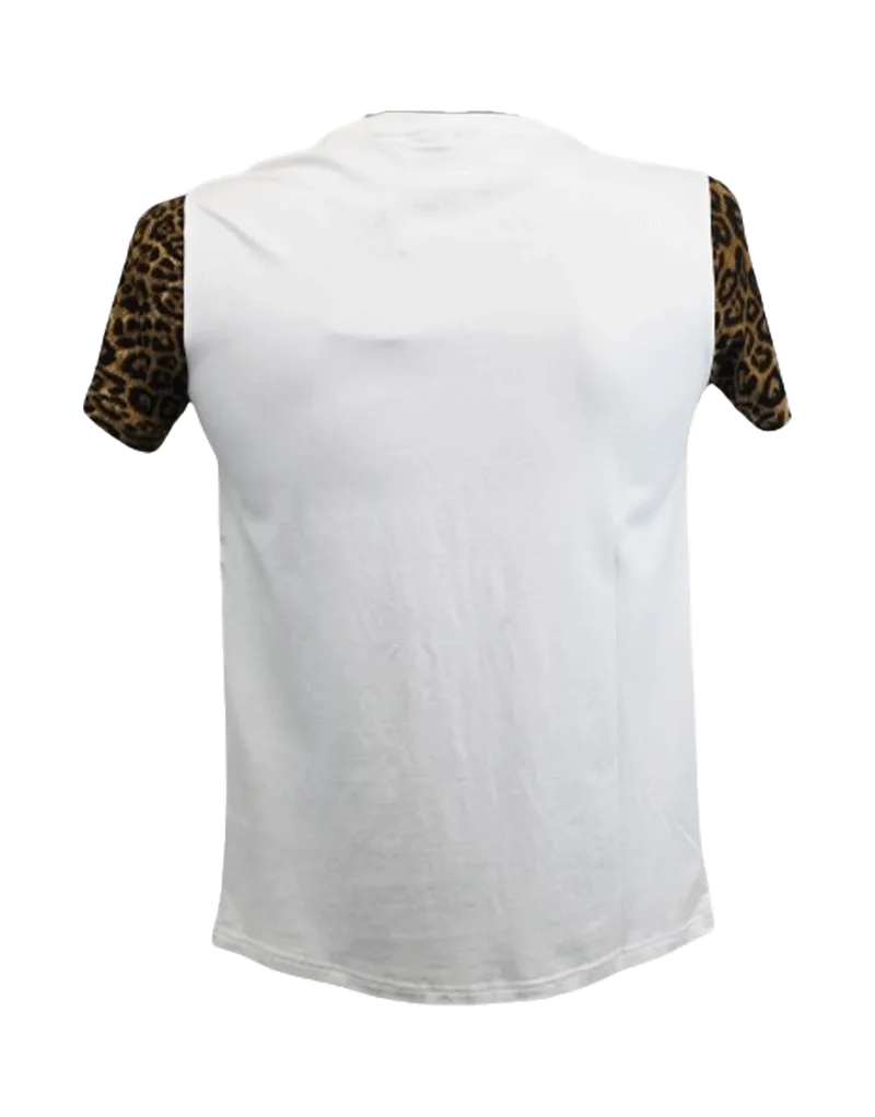 Vialli Vond White Nguni Traditional Zulu T-Shirt