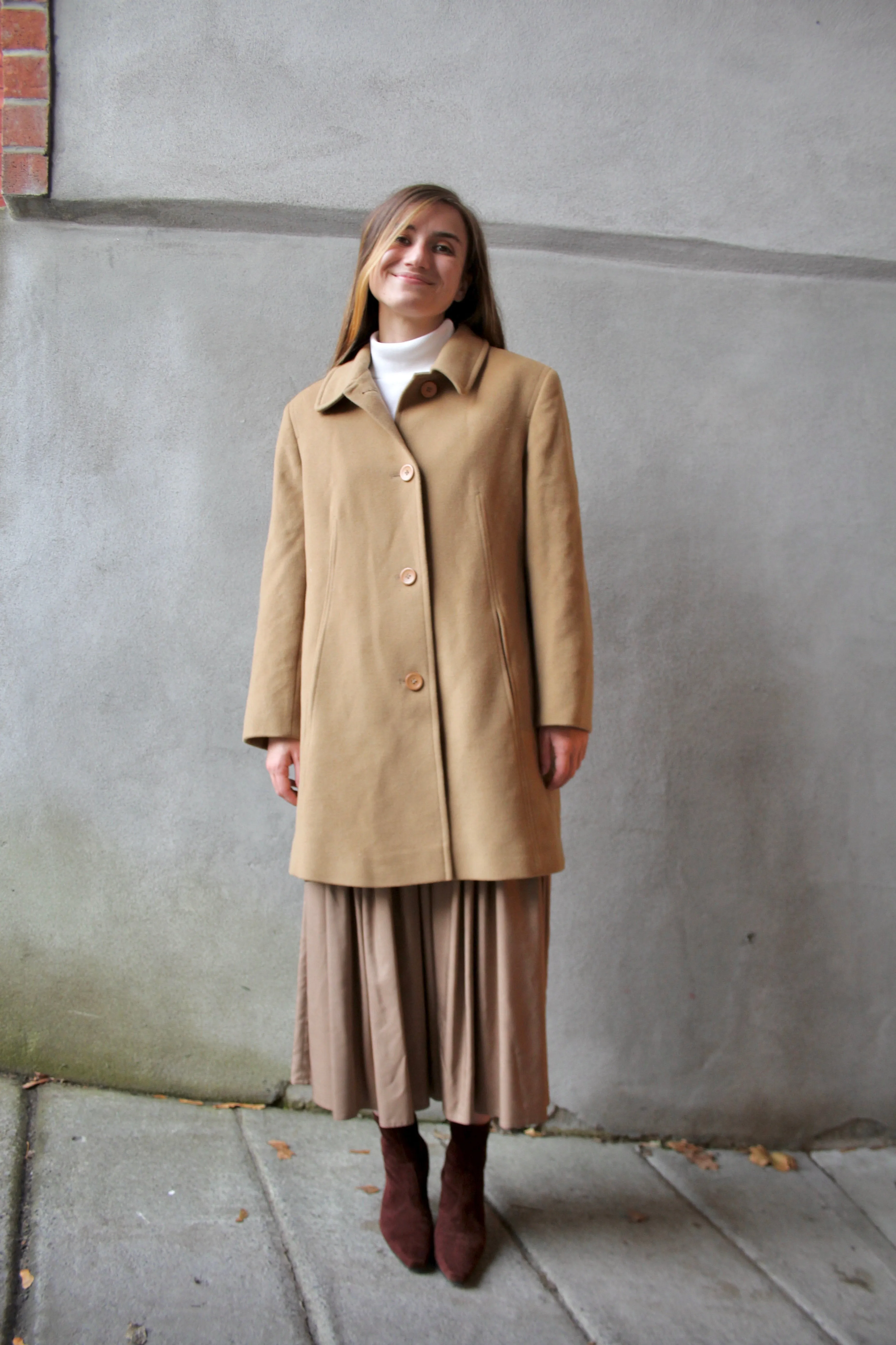 Vintage Holt Renfrew Cashmere & Wool Jacket S/M