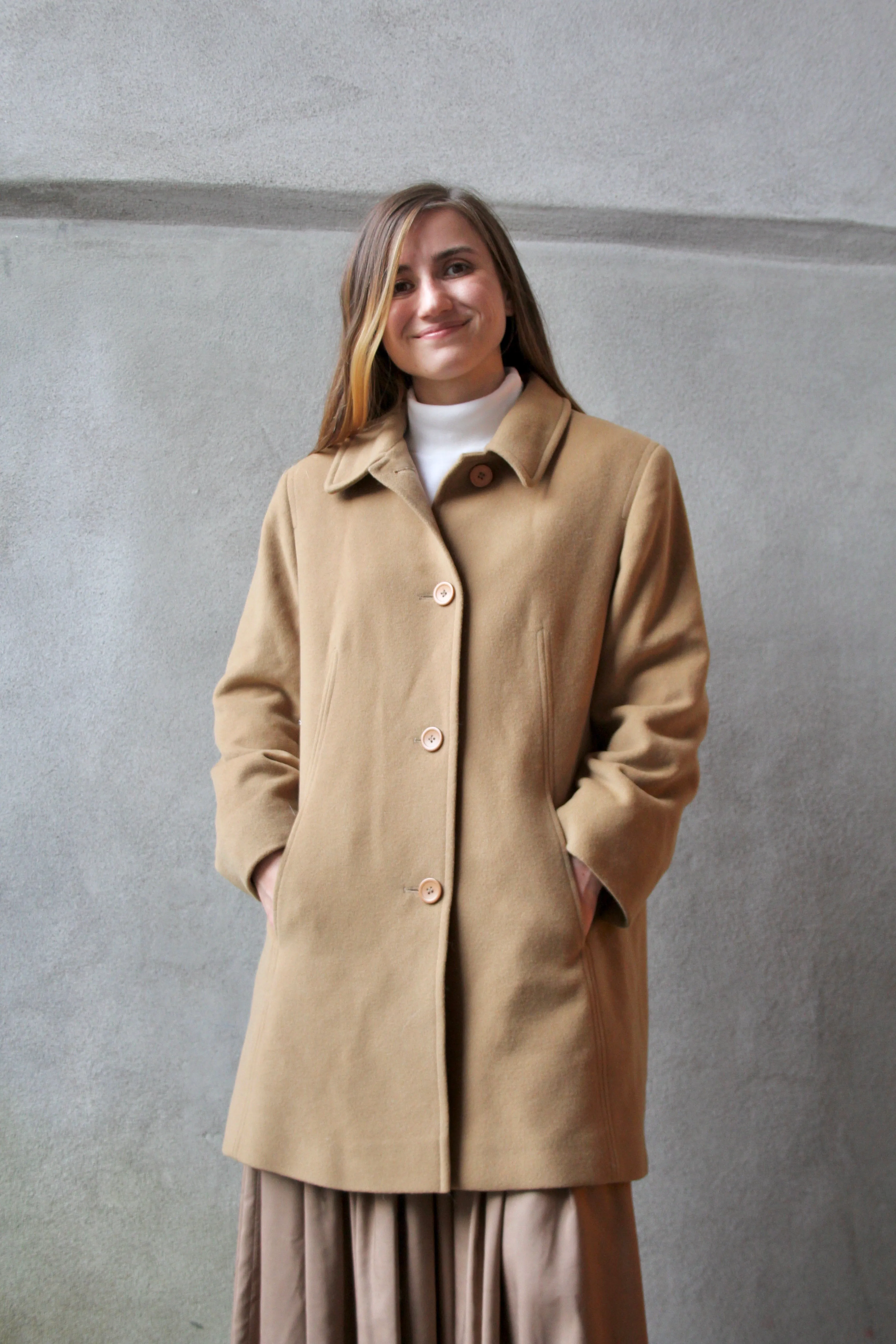 Vintage Holt Renfrew Cashmere & Wool Jacket S/M