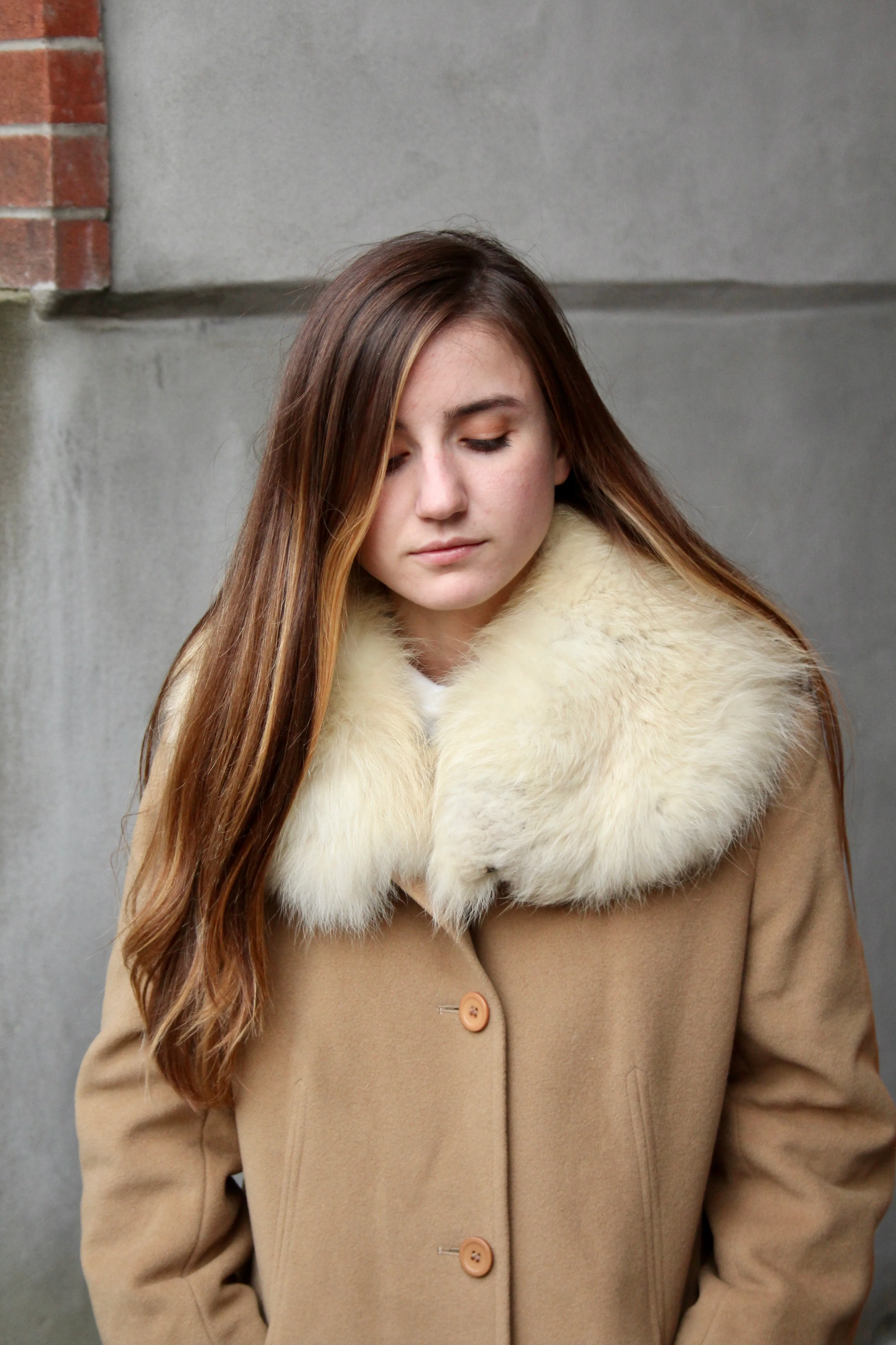 Vintage Holt Renfrew Cashmere & Wool Jacket S/M